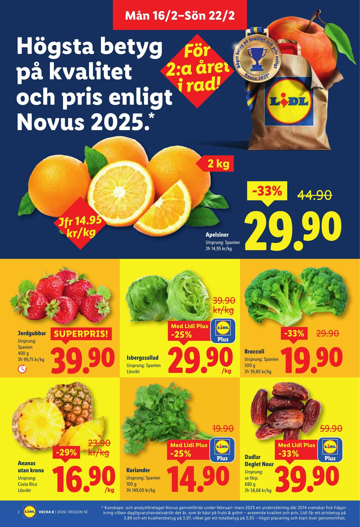 Erbjudanden Lidl 16.02.2026 - 22.02.2026