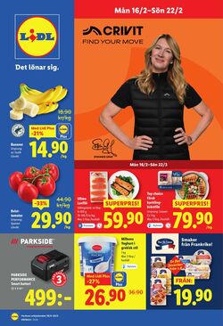 Erbjudanden Lidl 16.02.2026 - 22.02.2026