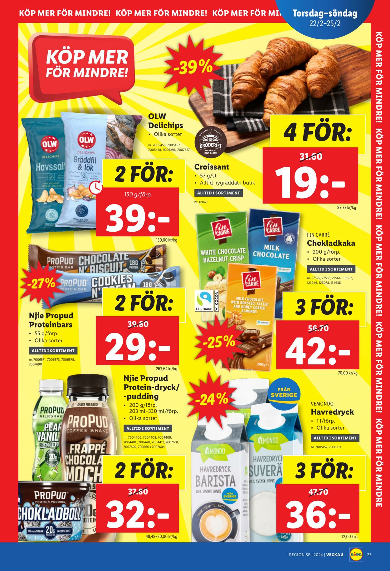 Erbjudanden Lidl 19.02.2024 - 25.02.2024