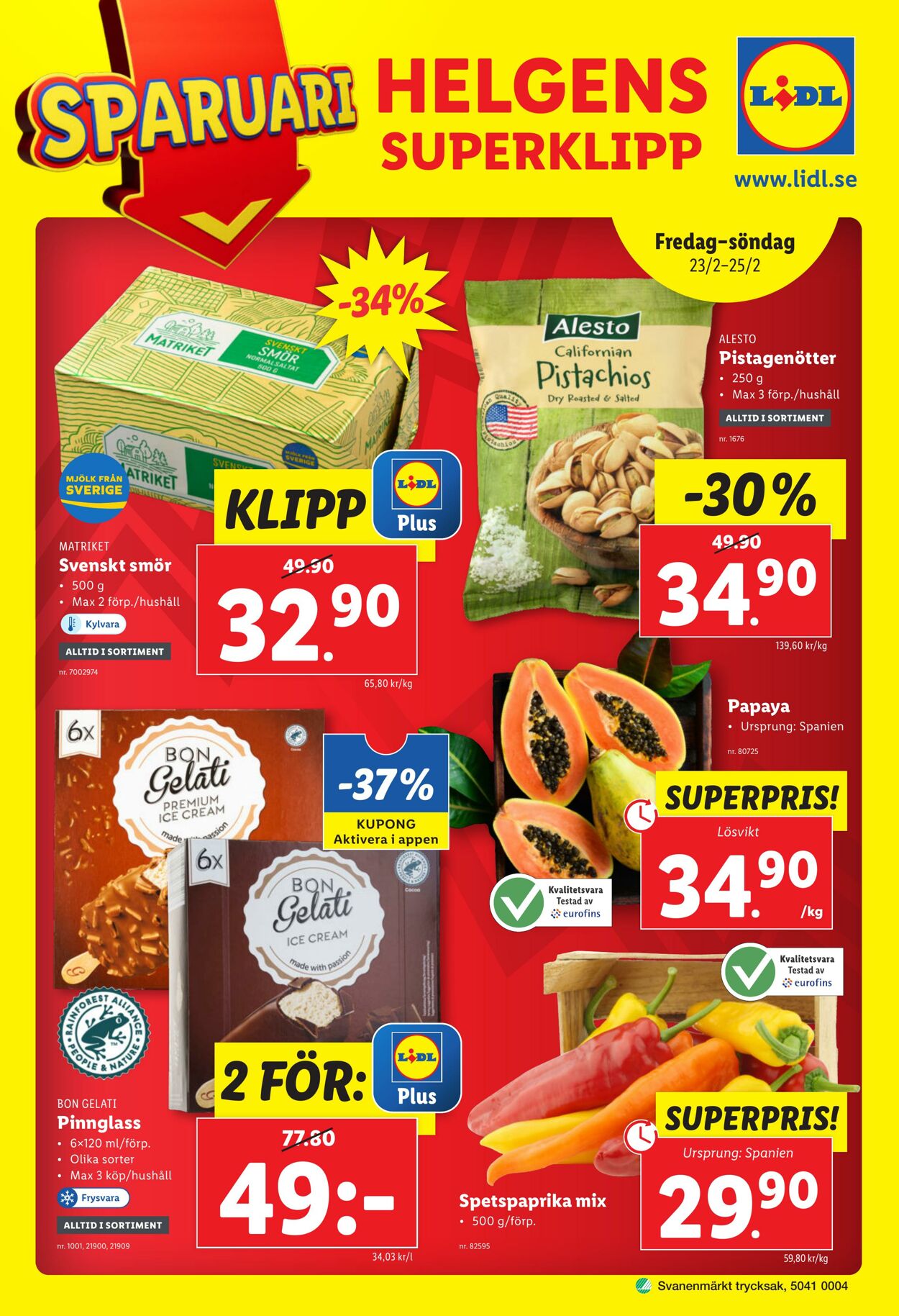 Erbjudanden Lidl 19.02.2024 - 25.02.2024