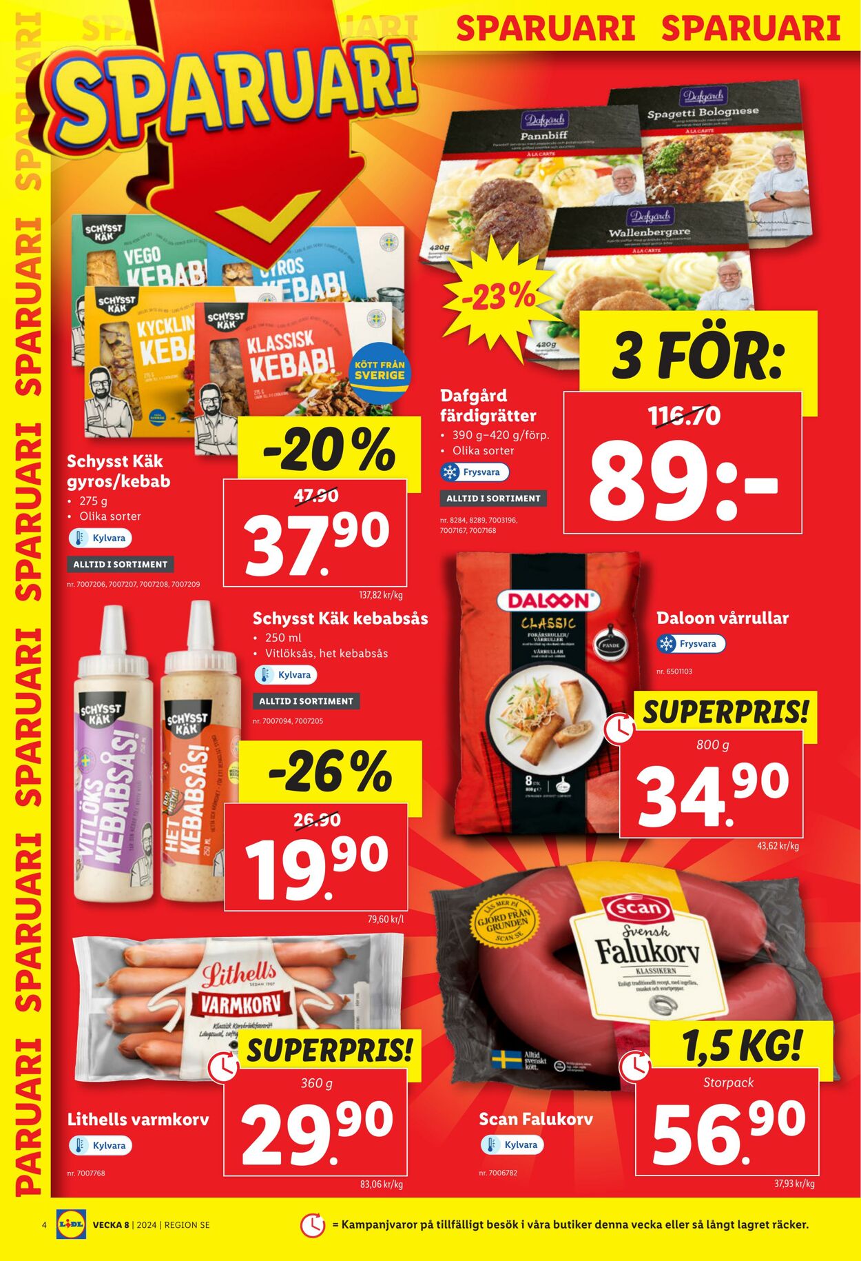 Erbjudanden Lidl 19.02.2024 - 25.02.2024