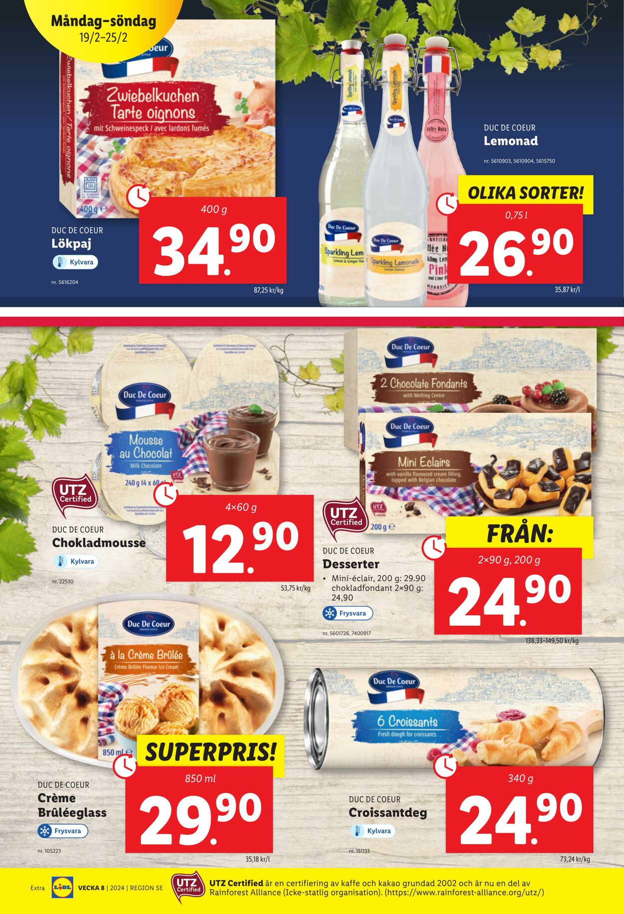 Erbjudanden Lidl 19.02.2024 - 25.02.2024