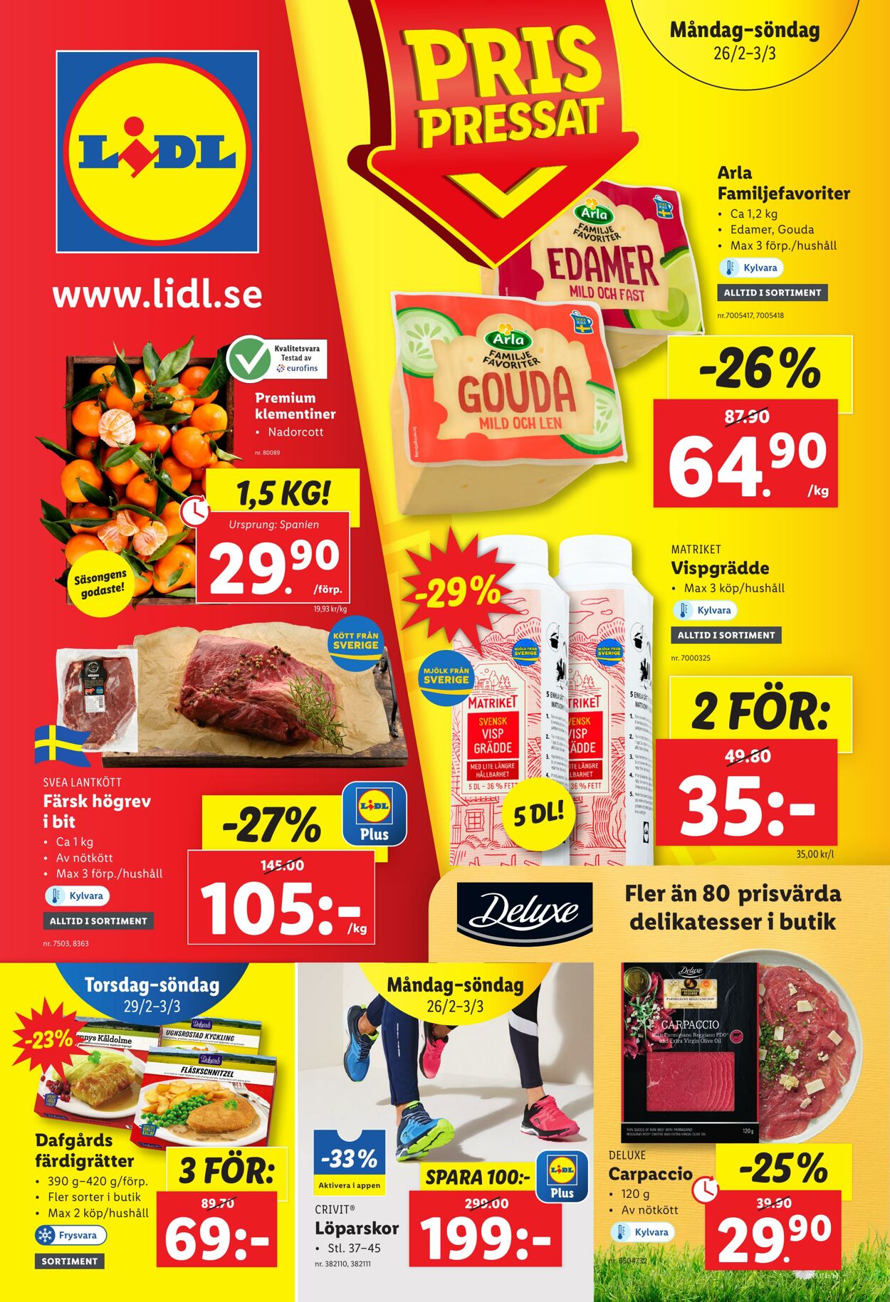 Erbjudanden Lidl 26.02.2024 - 03.03.2024