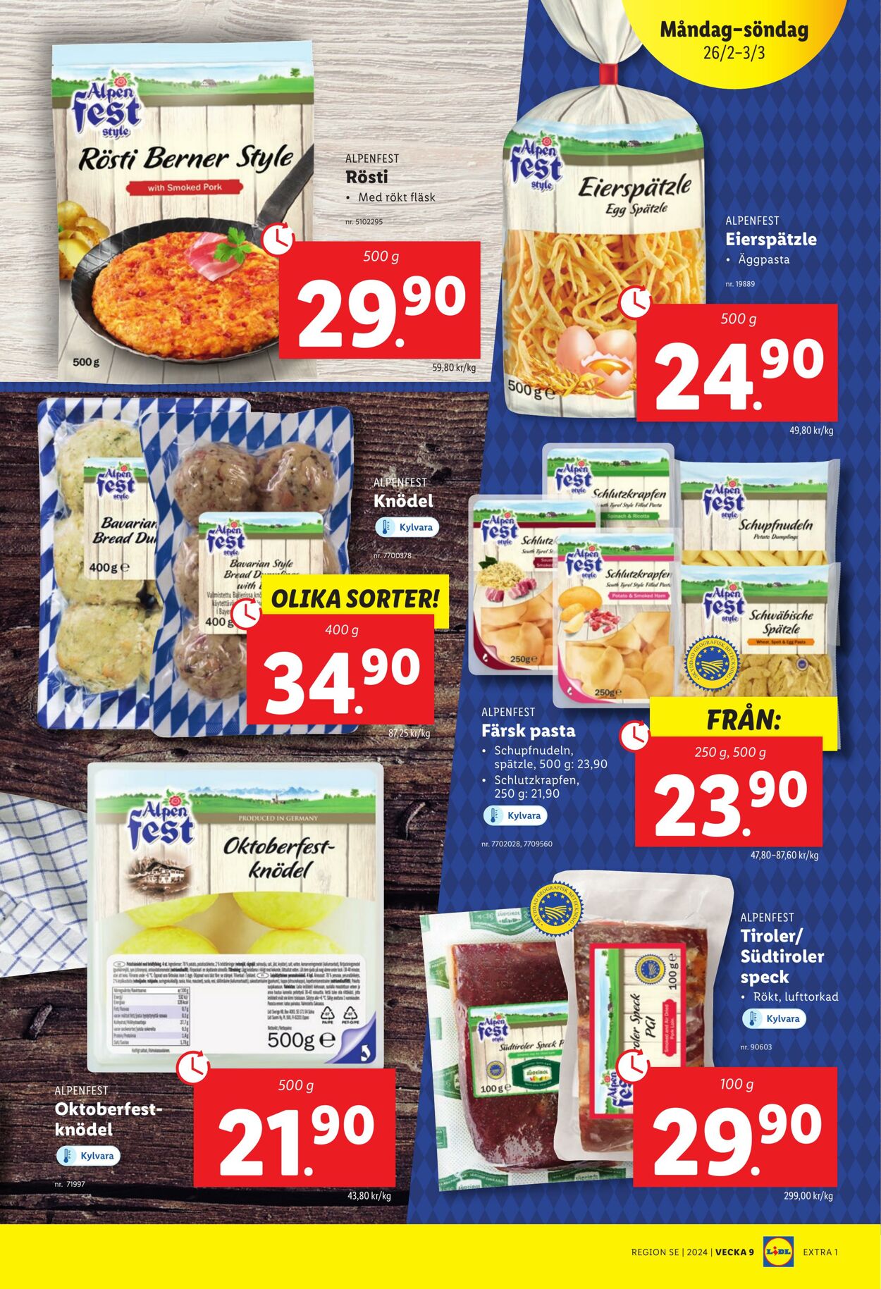 Erbjudanden Lidl 26.02.2024 - 03.03.2024