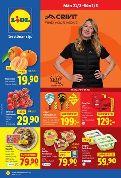 Erbjudanden Lidl 23.02.2026 - 01.03.2026