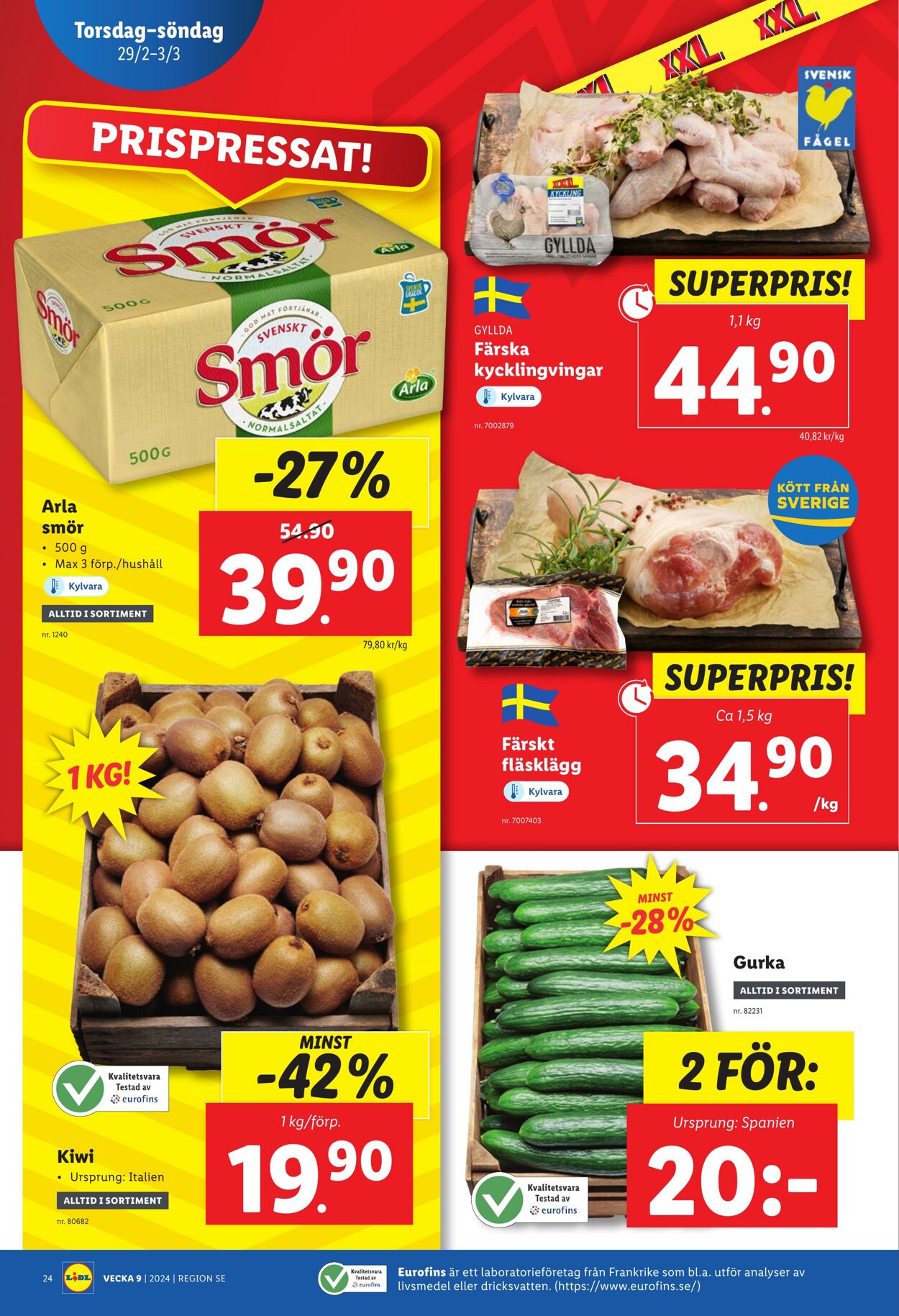 Erbjudanden Lidl 26.02.2024 - 03.03.2024