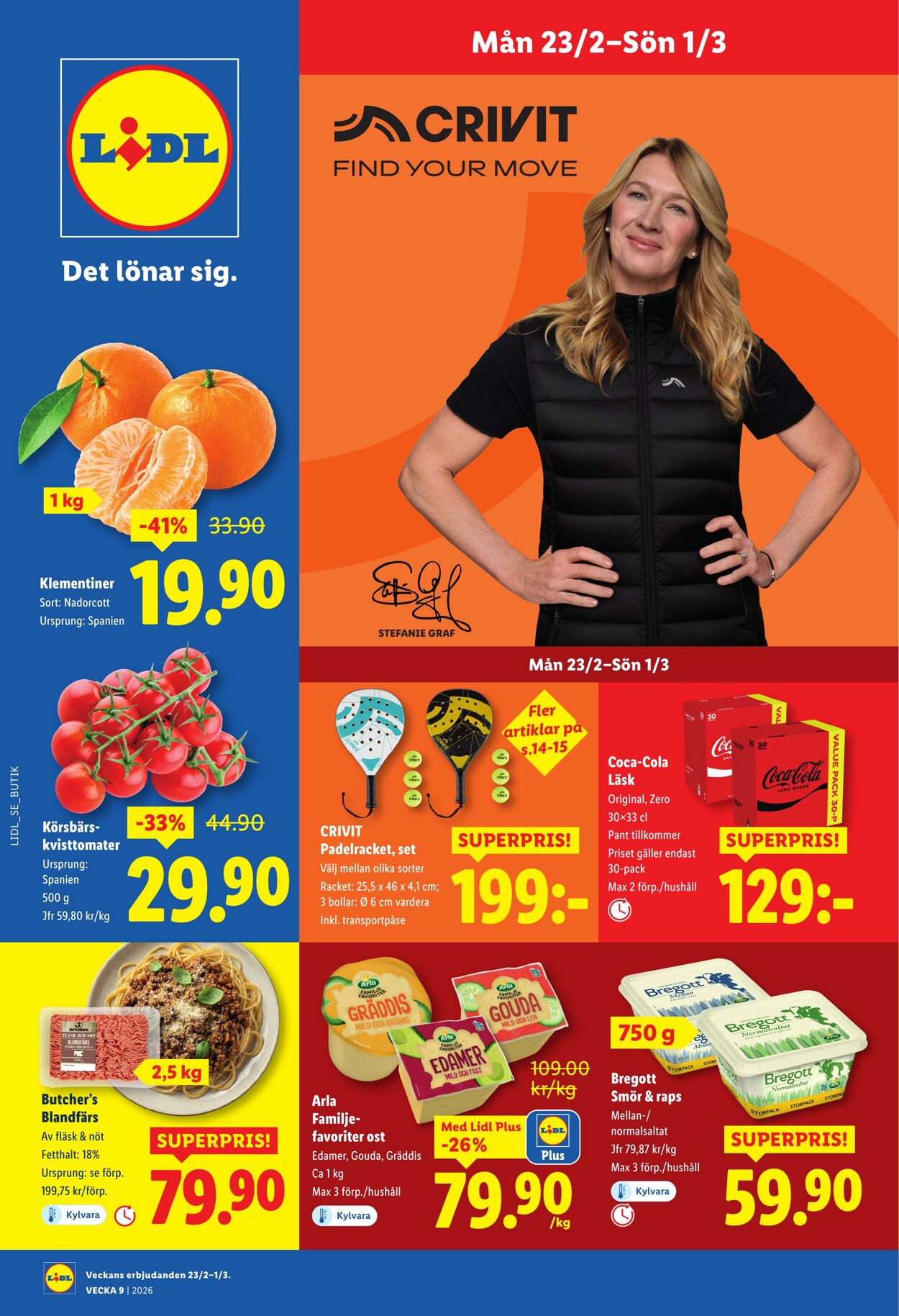 Erbjudanden Lidl 23.02.2026 - 01.03.2026