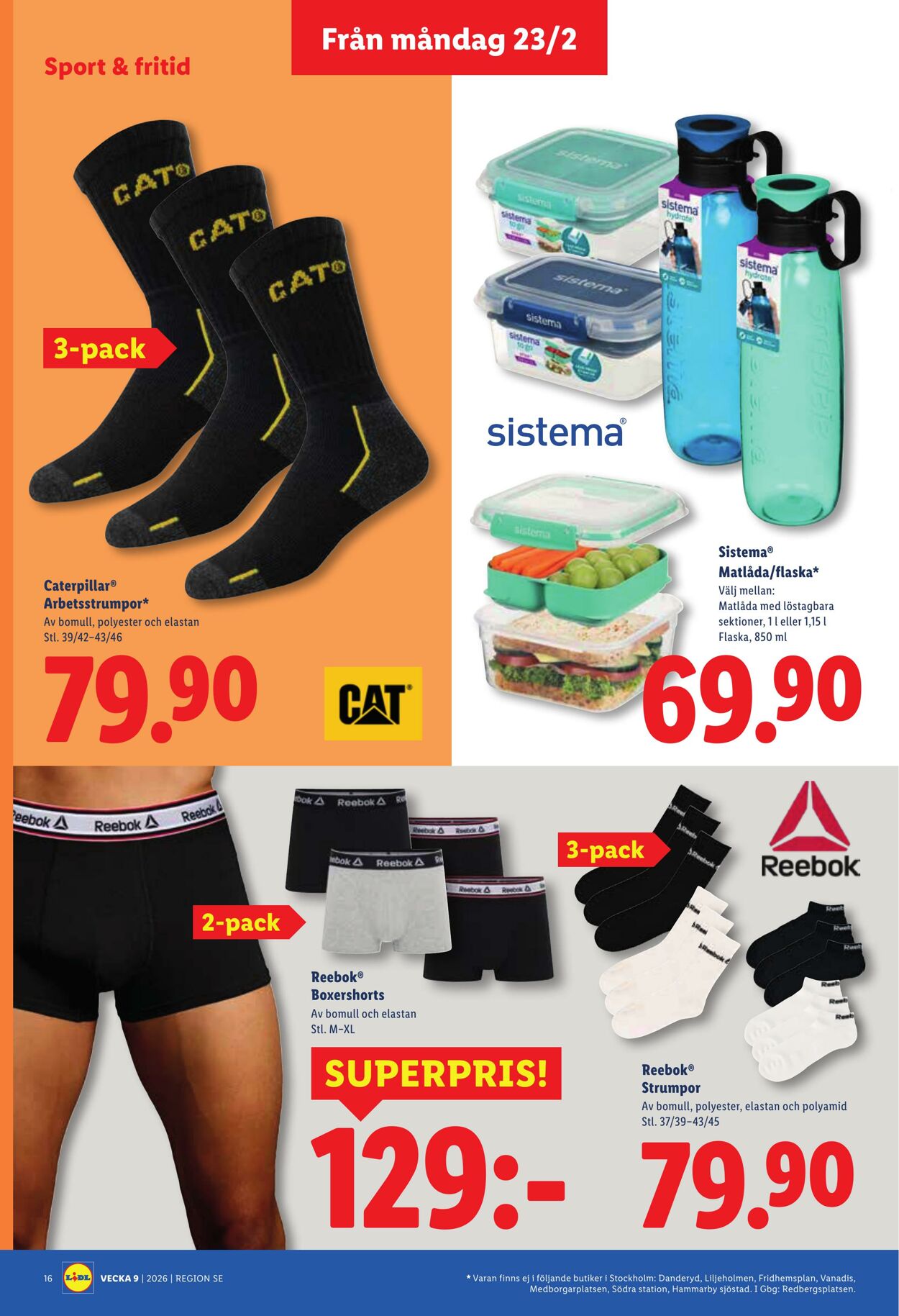 Erbjudanden Lidl 23.02.2026 - 01.03.2026