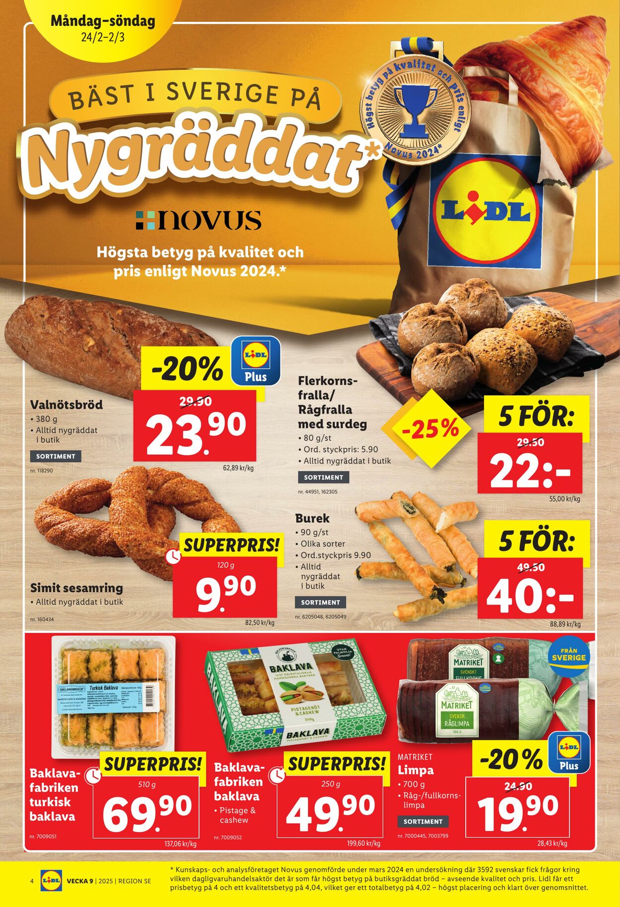 Erbjudanden Lidl 24.02.2025 - 02.03.2025