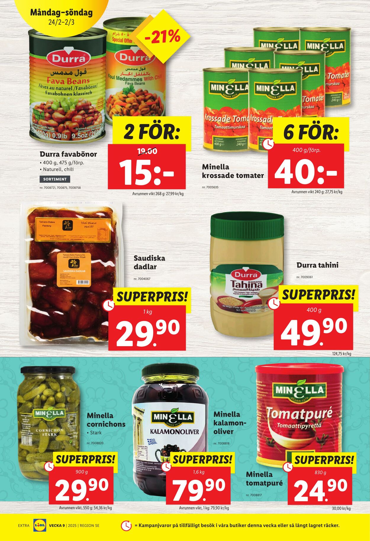 Erbjudanden Lidl 24.02.2025 - 02.03.2025