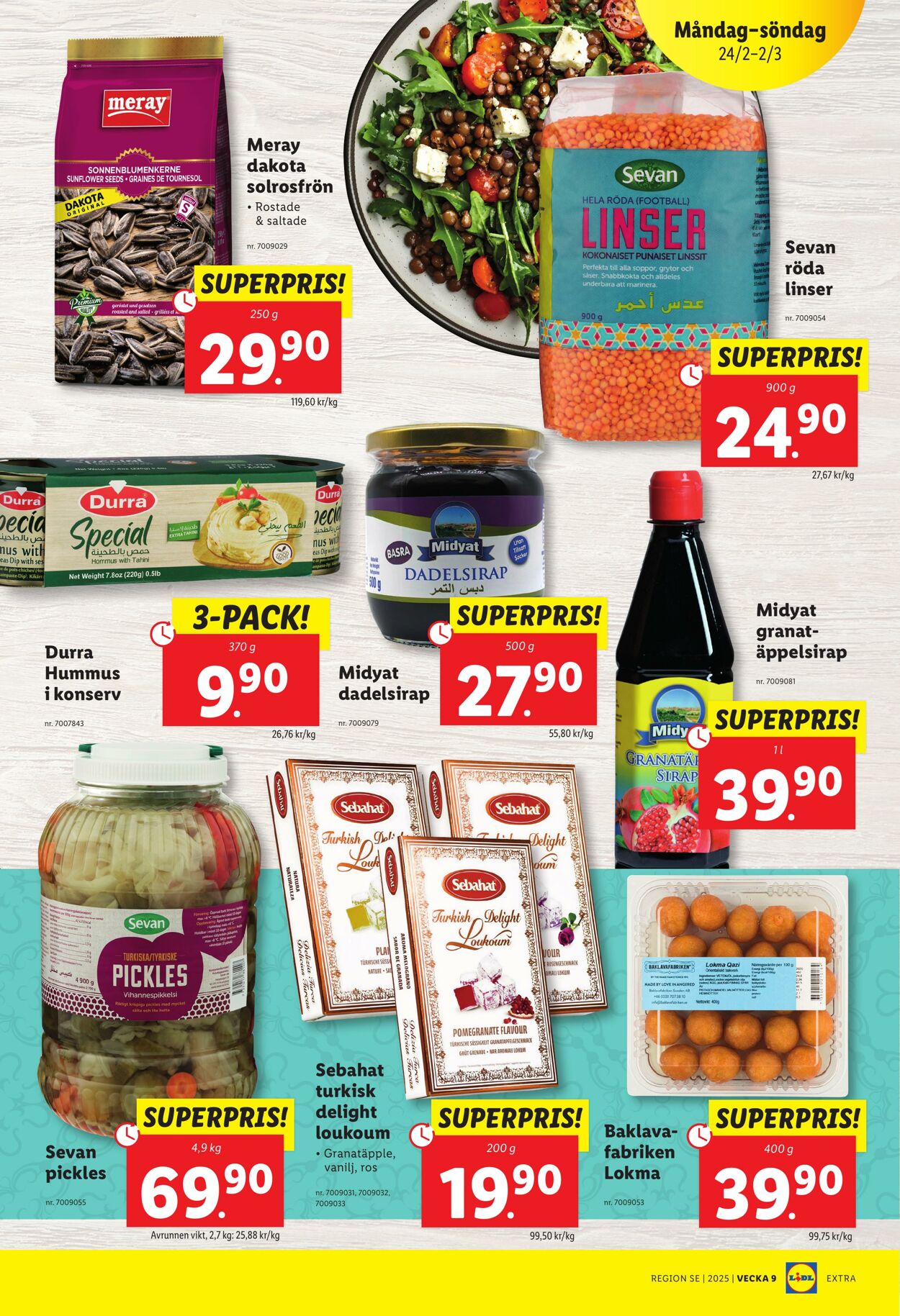 Erbjudanden Lidl 24.02.2025 - 02.03.2025