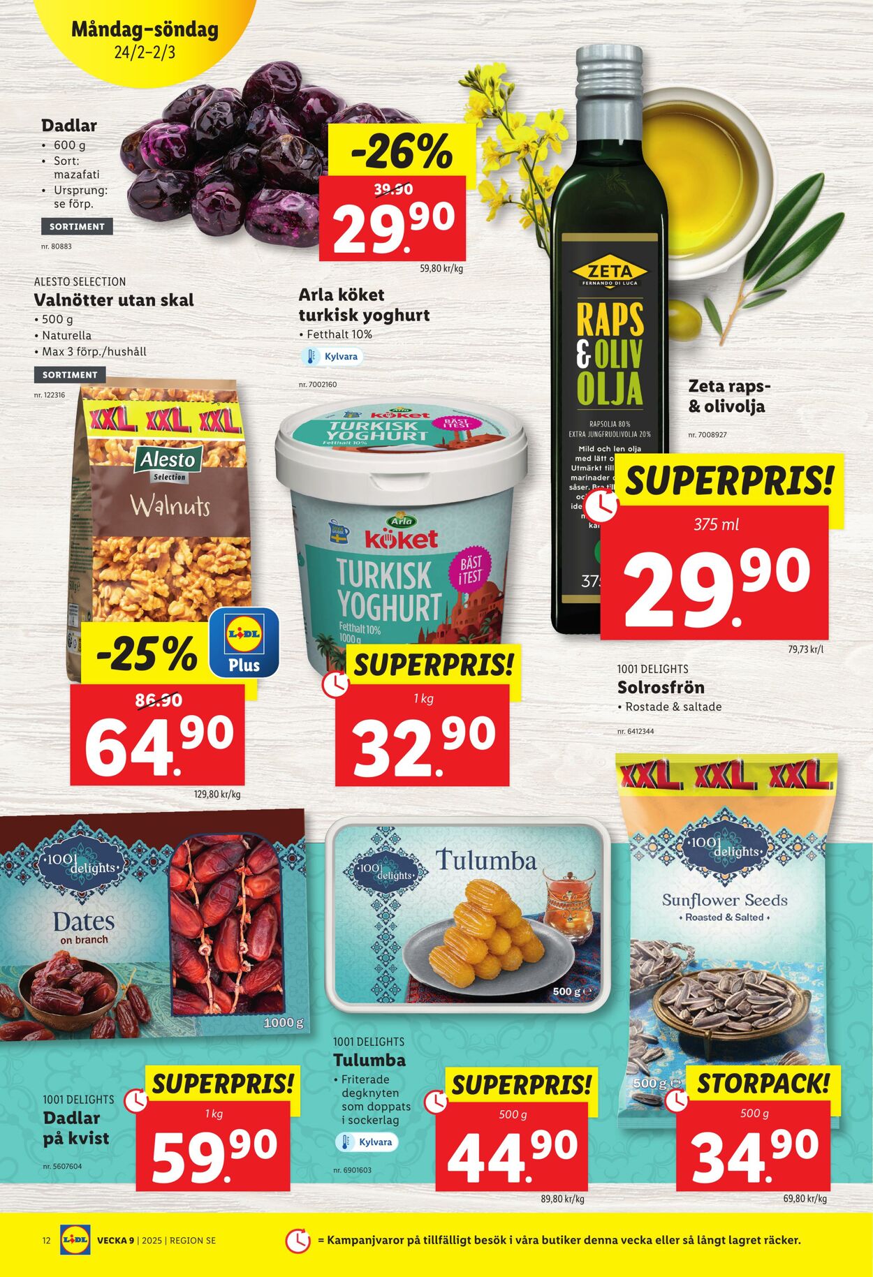 Erbjudanden Lidl 24.02.2025 - 02.03.2025