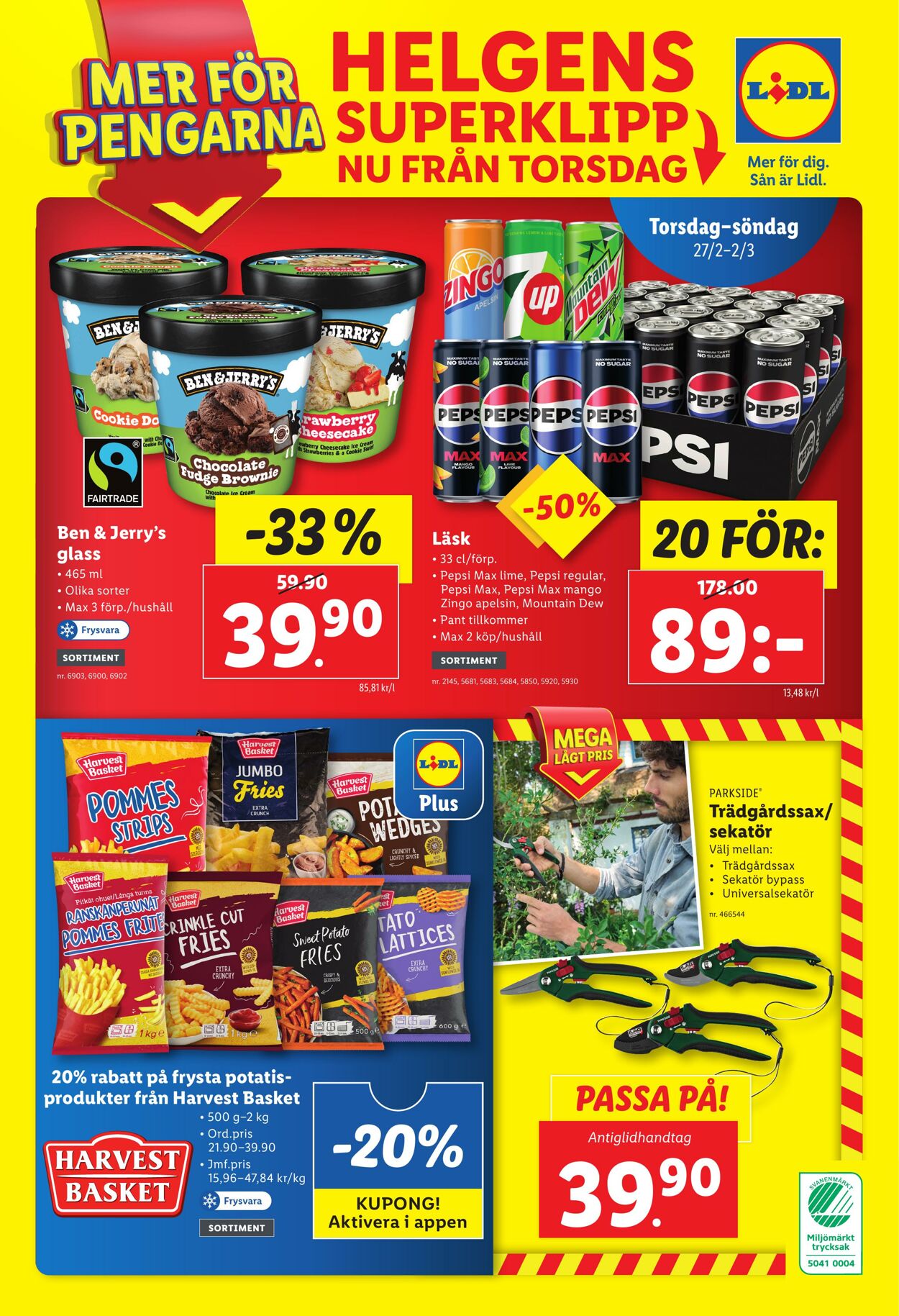 Erbjudanden Lidl 24.02.2025 - 02.03.2025