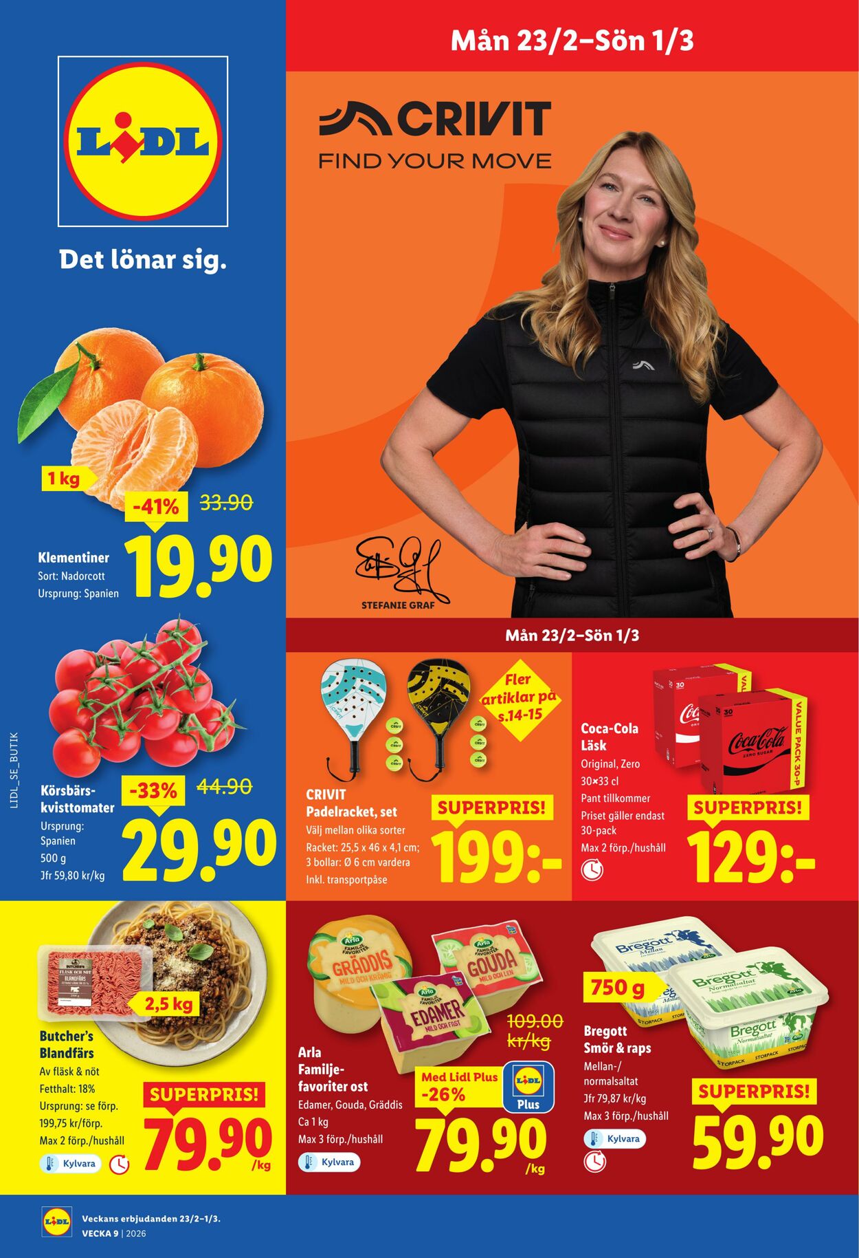 Erbjudanden Lidl 23.02.2026 - 01.03.2026