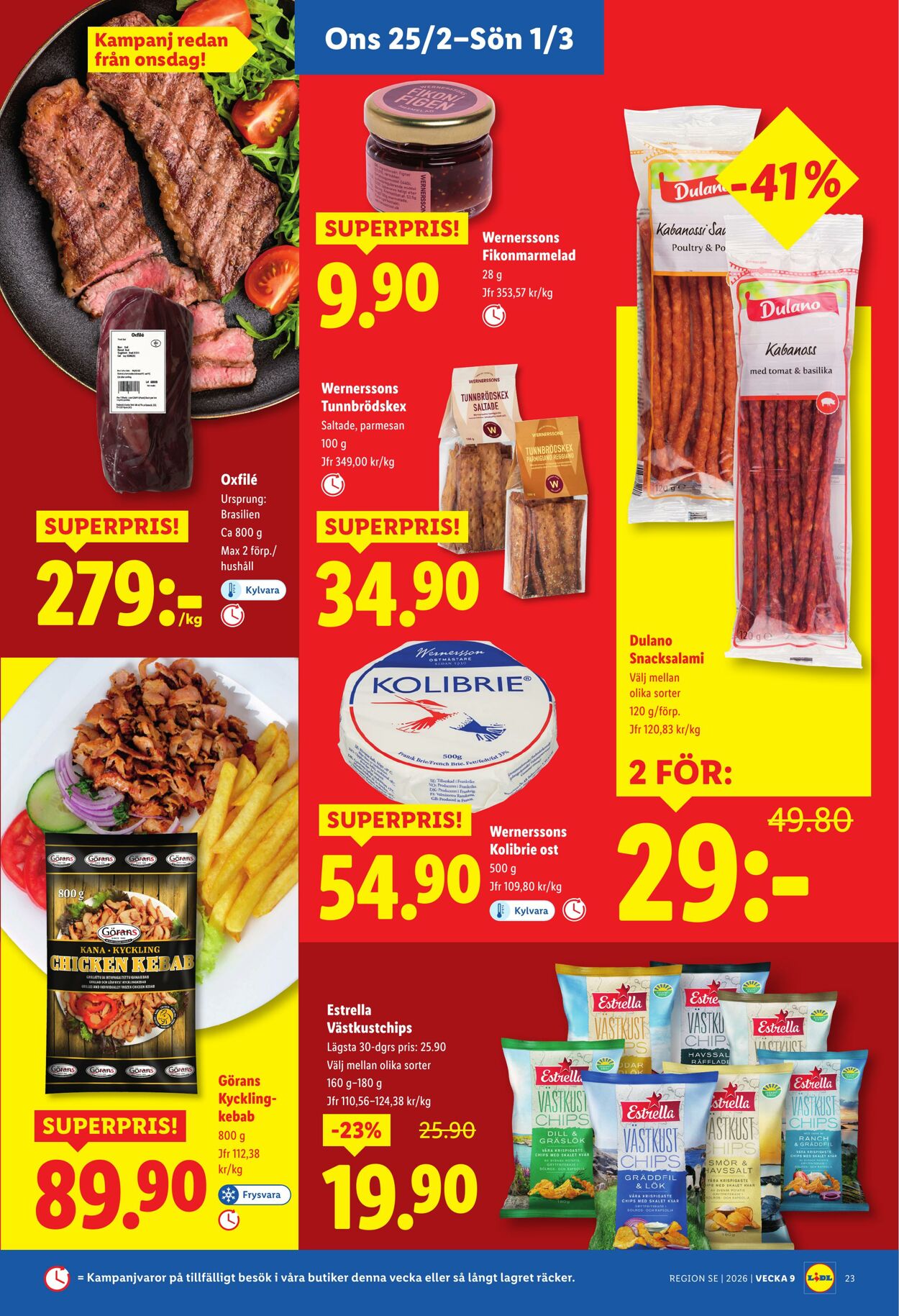 Erbjudanden Lidl 23.02.2026 - 01.03.2026