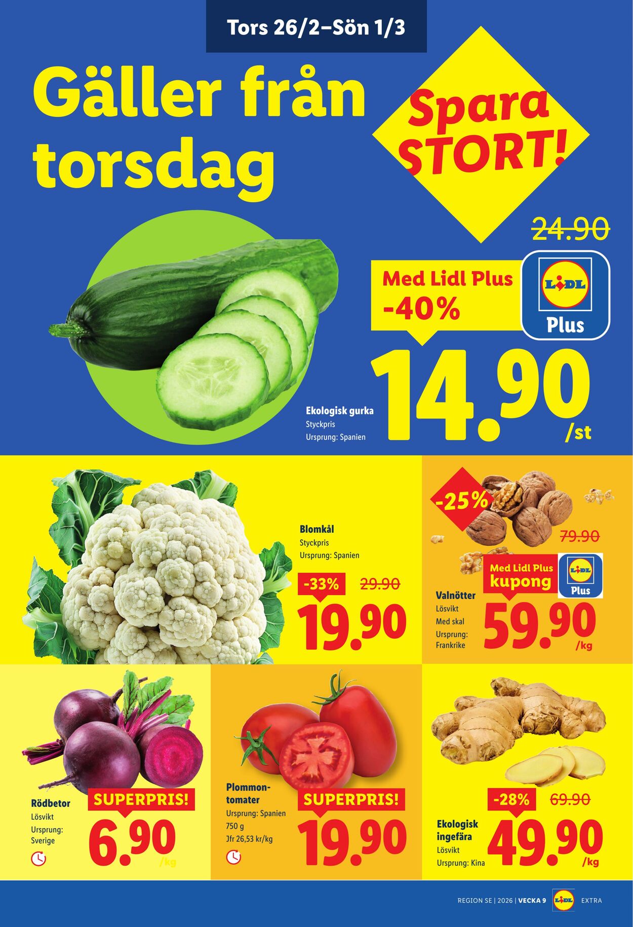 Erbjudanden Lidl 23.02.2026 - 01.03.2026