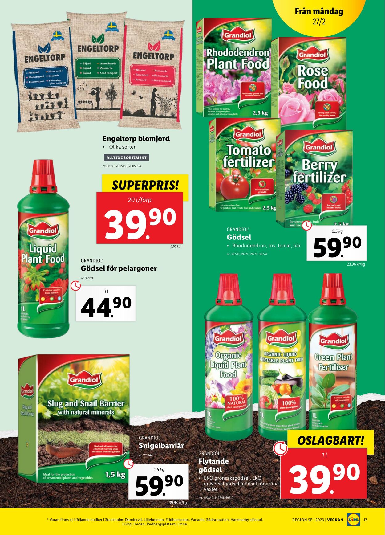 Erbjudanden Lidl 27.02.2023 - 05.03.2023