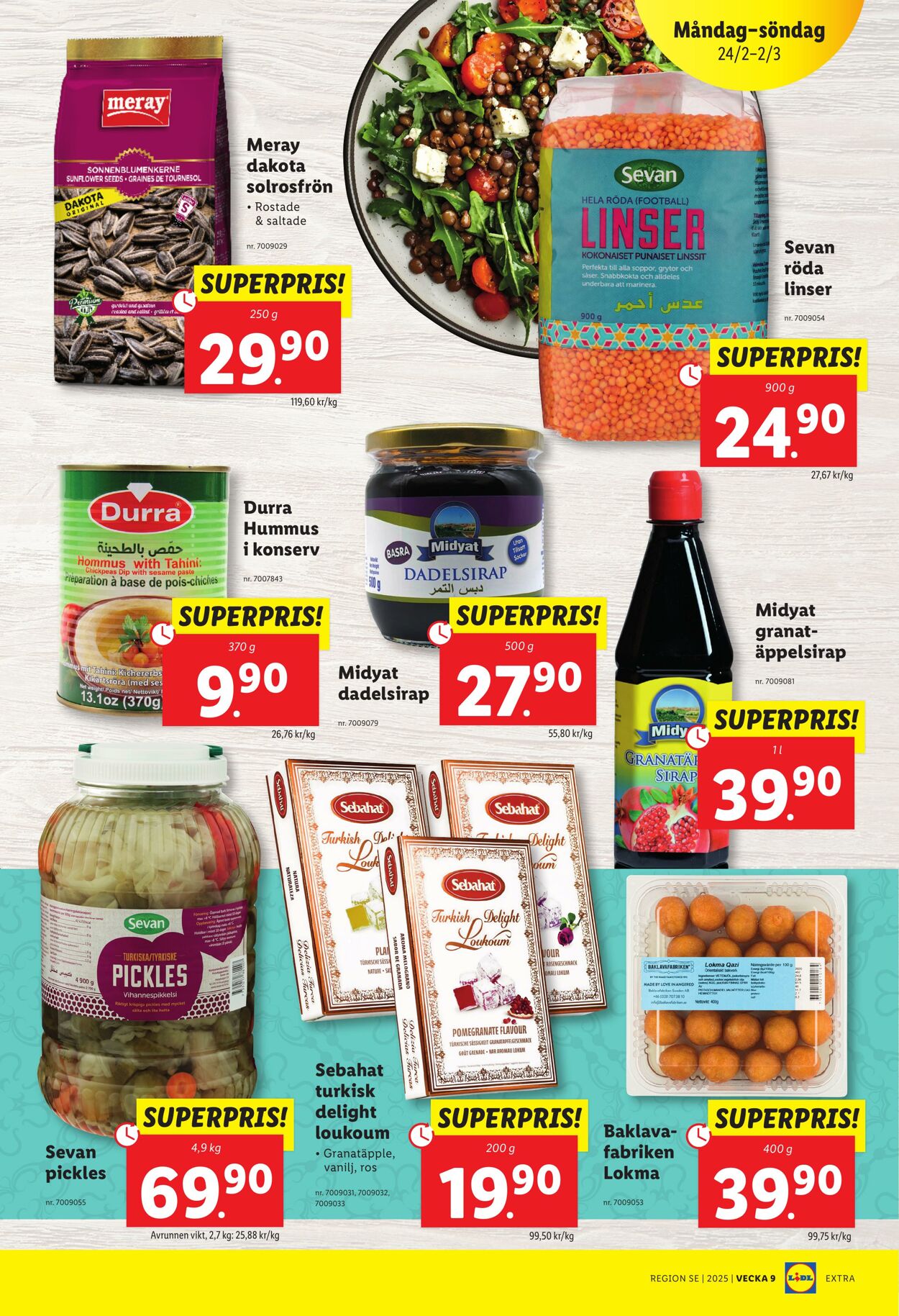 Erbjudanden Lidl 24.02.2025 - 02.03.2025