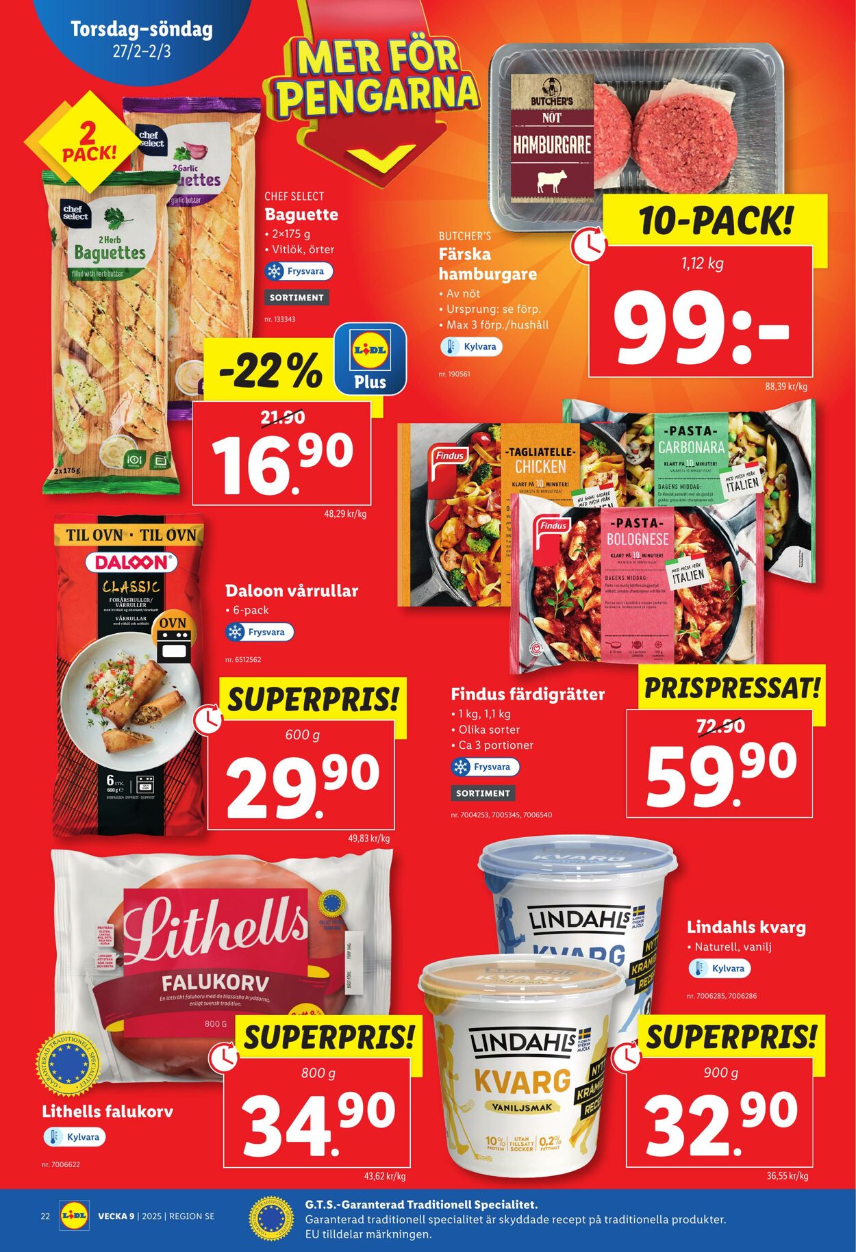 Erbjudanden Lidl 24.02.2025 - 02.03.2025