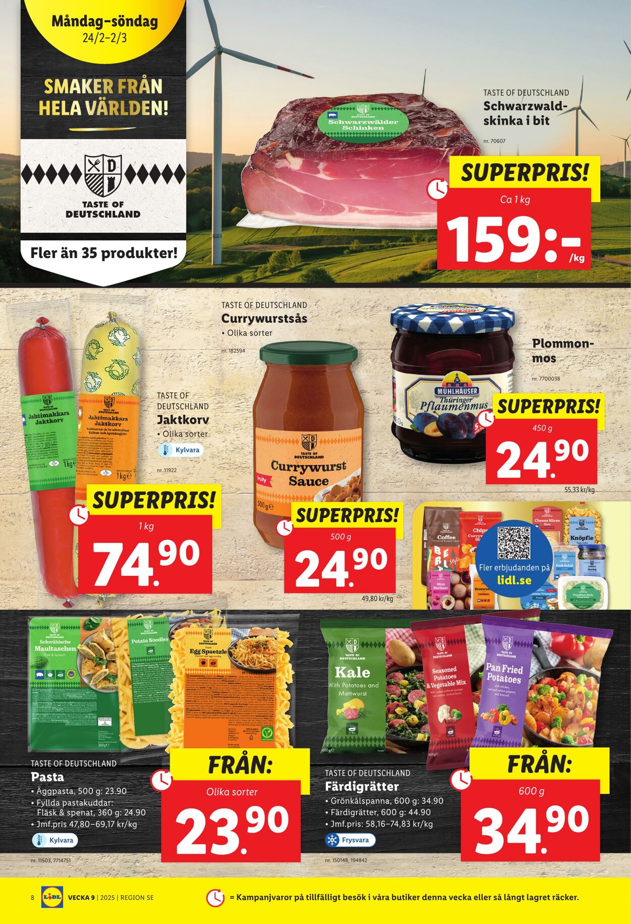 Erbjudanden Lidl 24.02.2025 - 02.03.2025