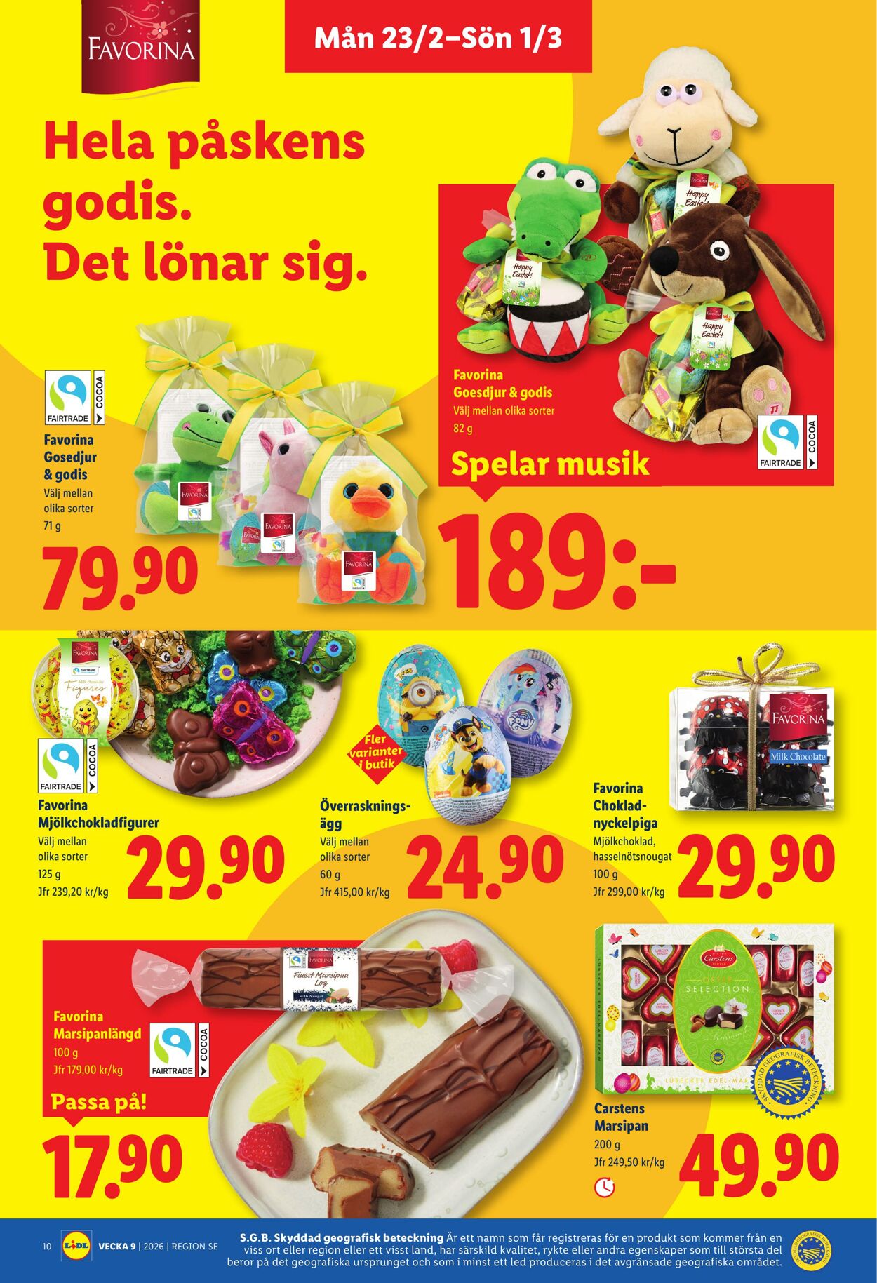 Erbjudanden Lidl 23.02.2026 - 01.03.2026