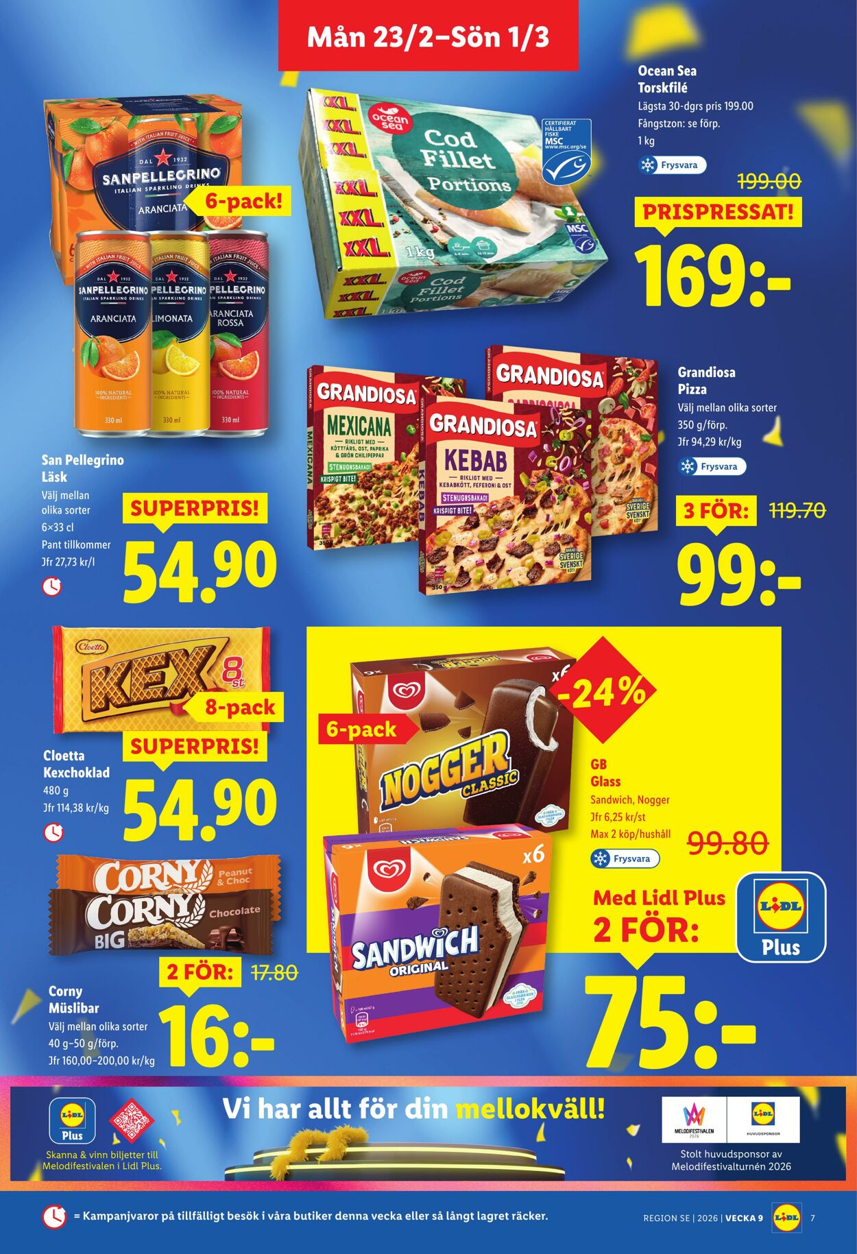Erbjudanden Lidl 23.02.2026 - 01.03.2026