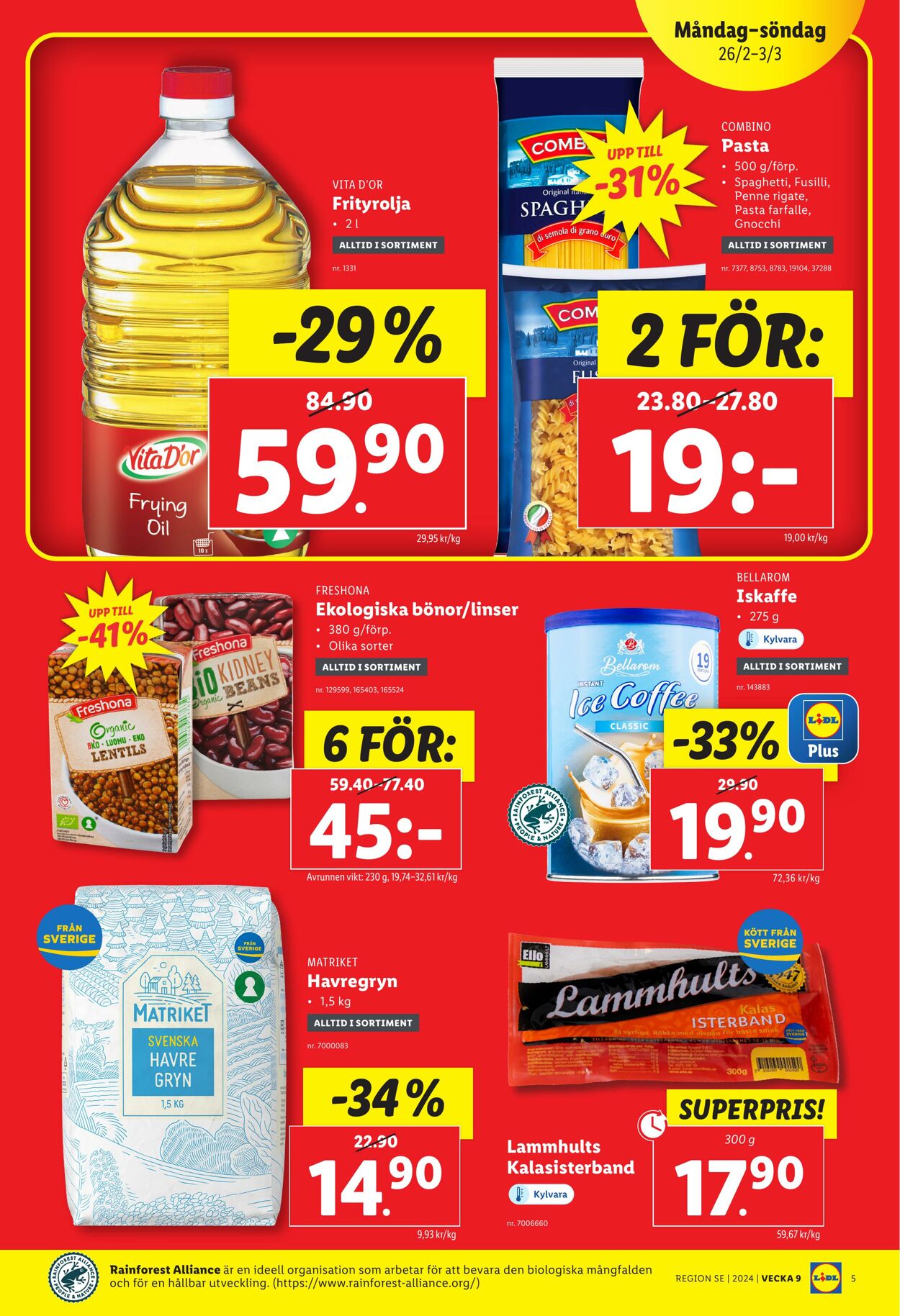 Erbjudanden Lidl 26.02.2024 - 03.03.2024