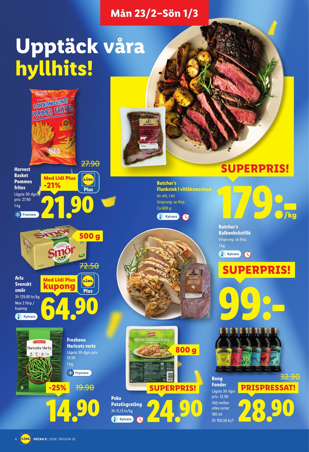 Erbjudanden Lidl 23.02.2026 - 01.03.2026