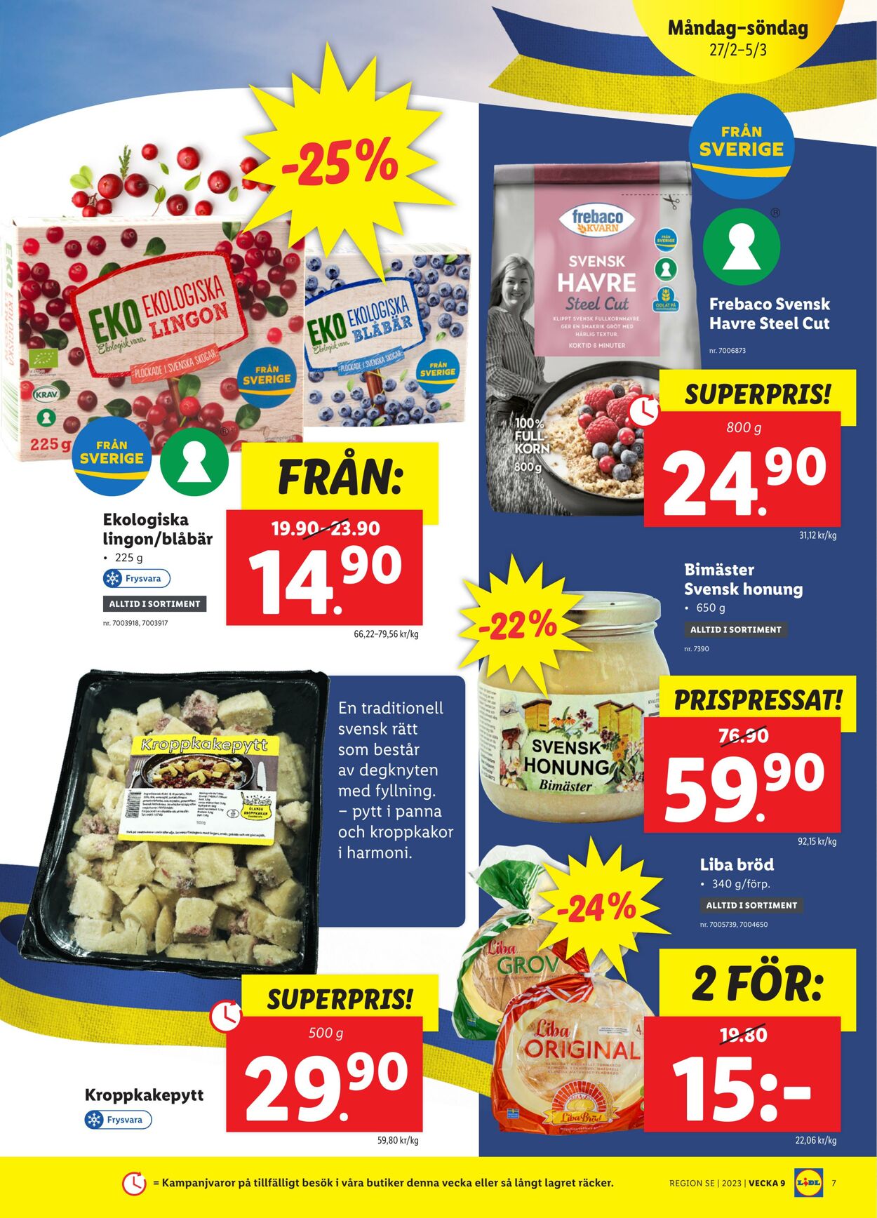 Erbjudanden Lidl 27.02.2023 - 05.03.2023