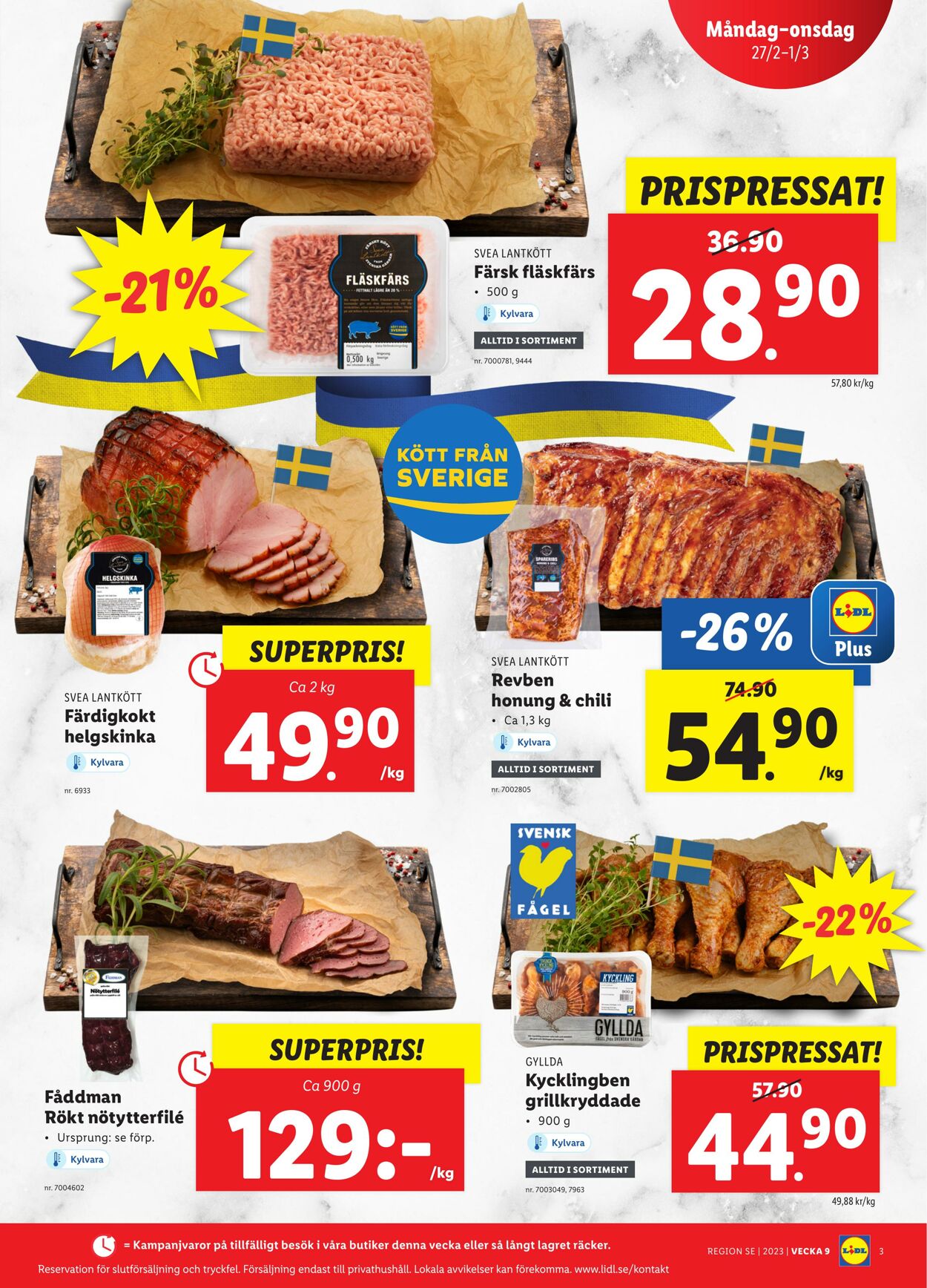 Erbjudanden Lidl 27.02.2023 - 05.03.2023