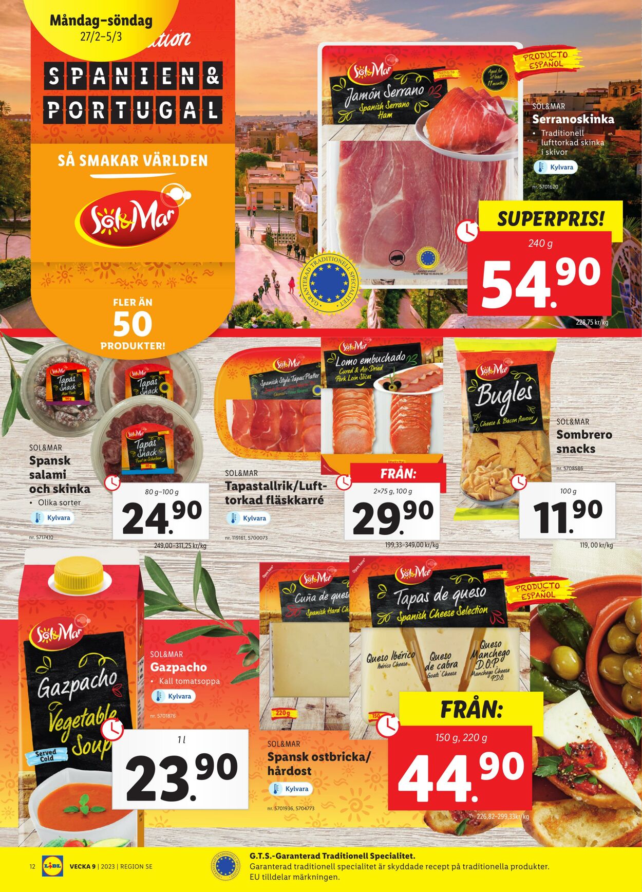 Erbjudanden Lidl 27.02.2023 - 05.03.2023