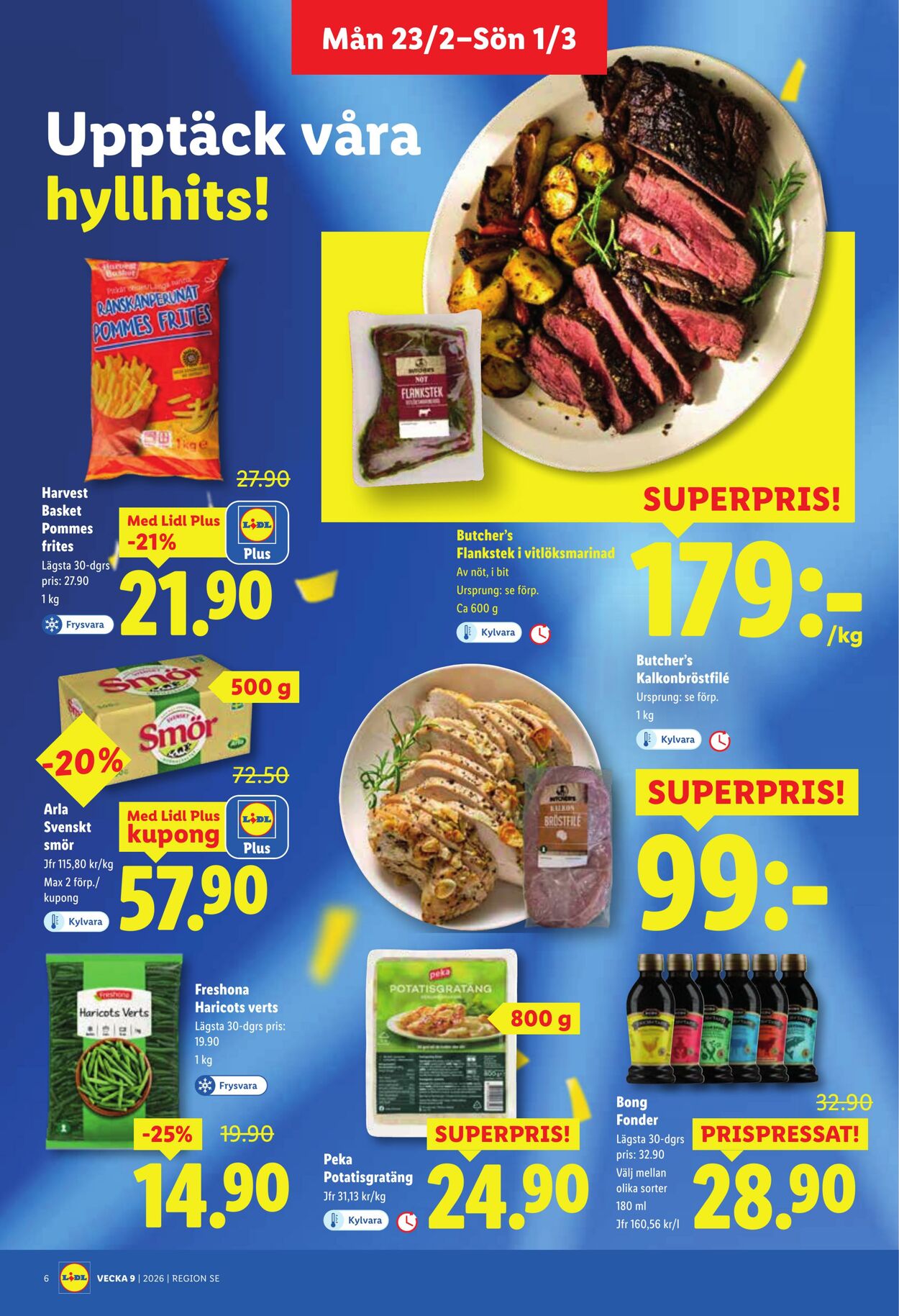 Erbjudanden Lidl 23.02.2026 - 01.03.2026