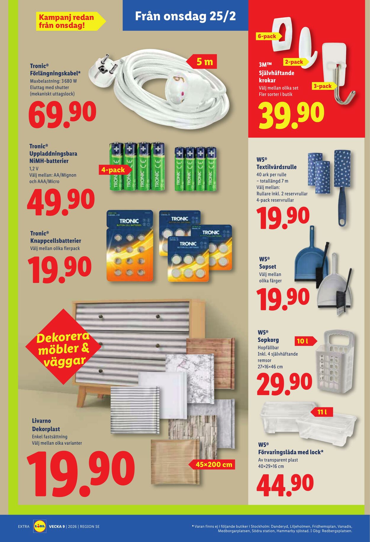 Erbjudanden Lidl 23.02.2026 - 01.03.2026