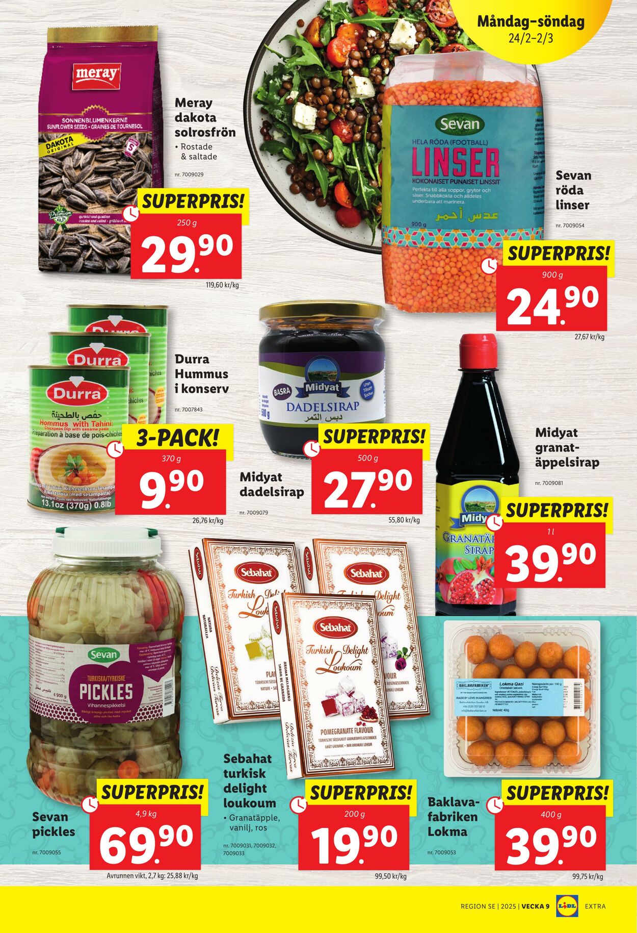 Erbjudanden Lidl 24.02.2025 - 02.03.2025