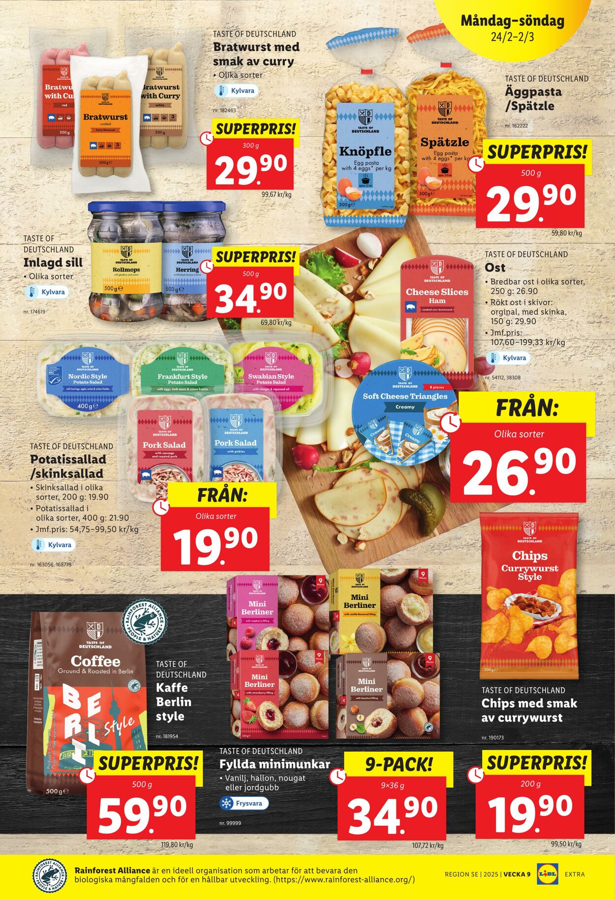 Erbjudanden Lidl 24.02.2025 - 02.03.2025