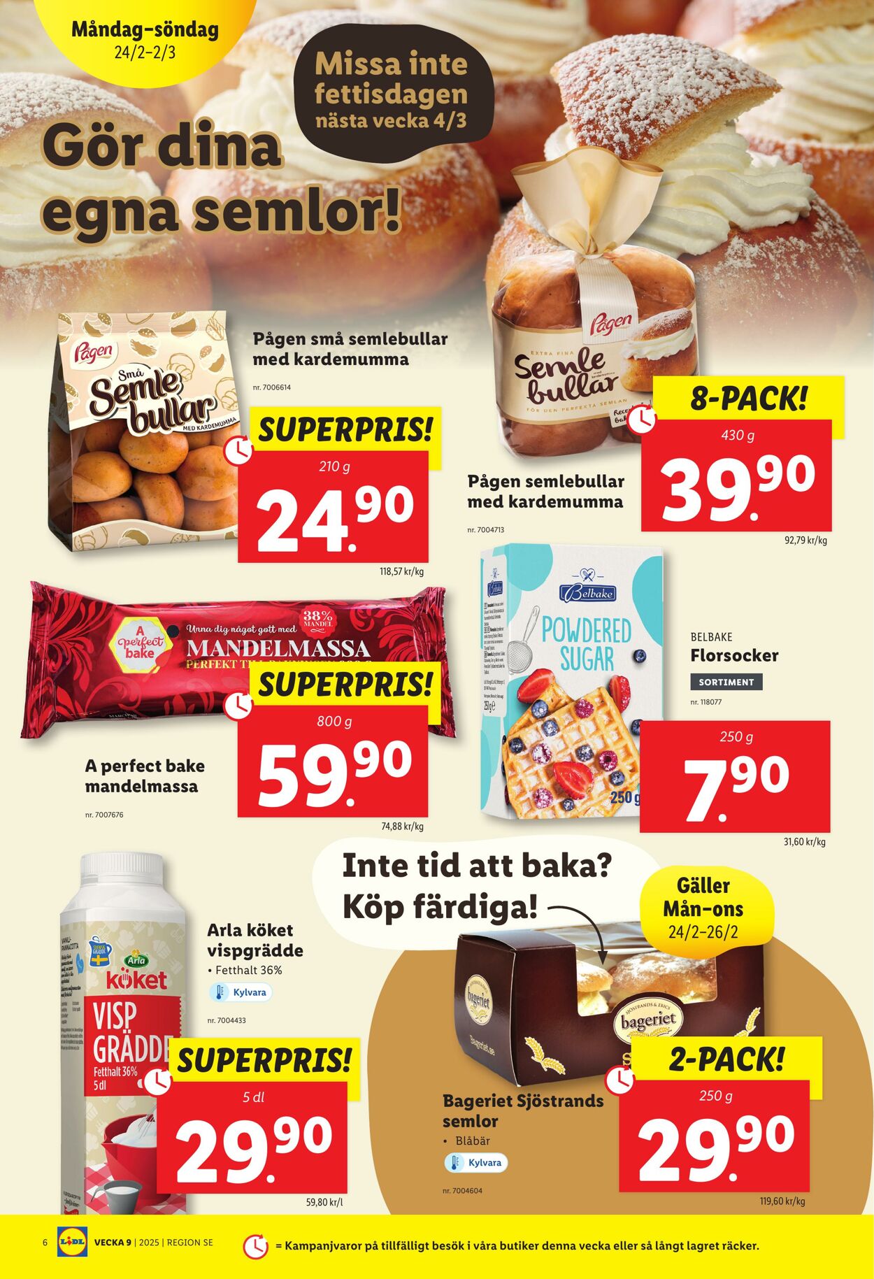 Erbjudanden Lidl 24.02.2025 - 02.03.2025