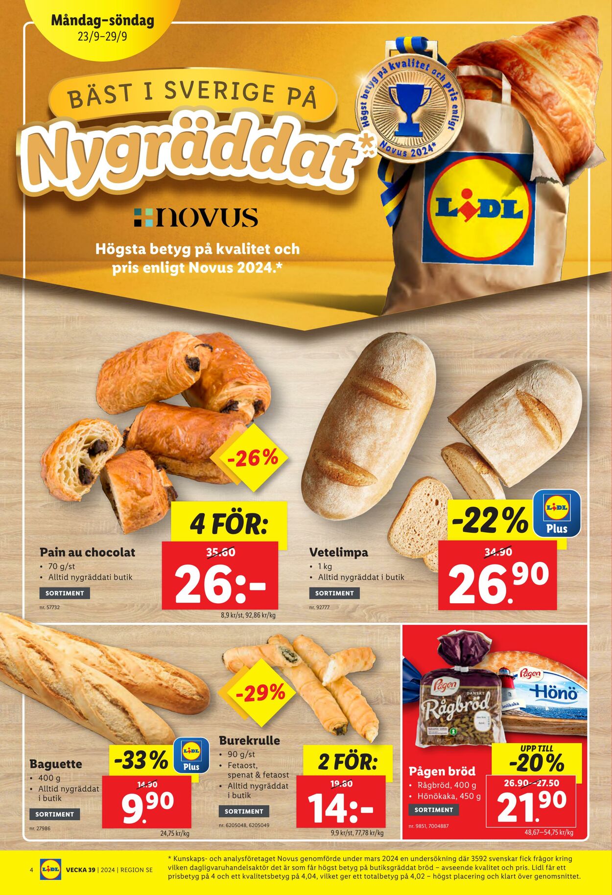 Erbjudanden Lidl 20.09.2024 - 30.09.2024