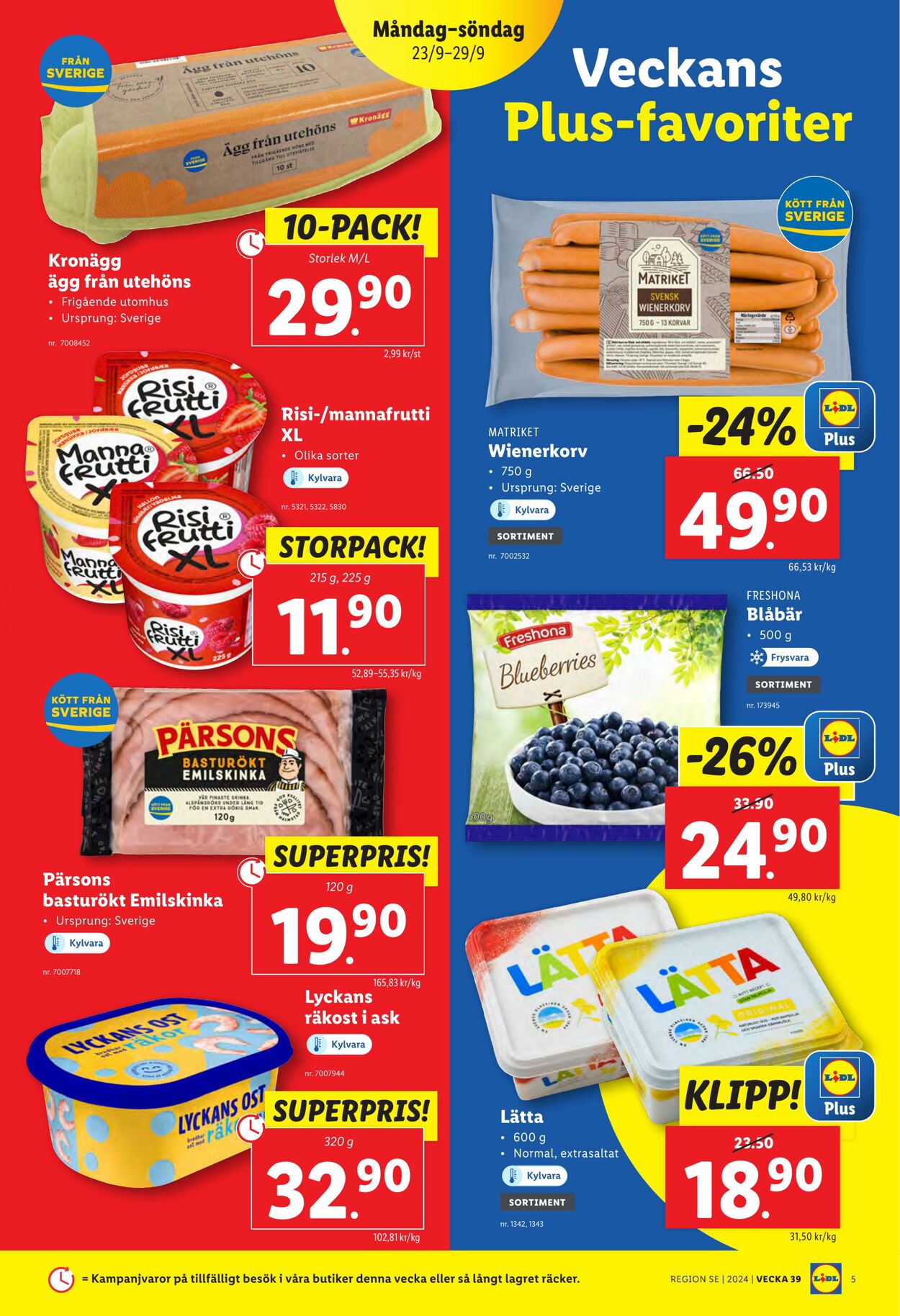 Erbjudanden Lidl 20.09.2024 - 30.09.2024