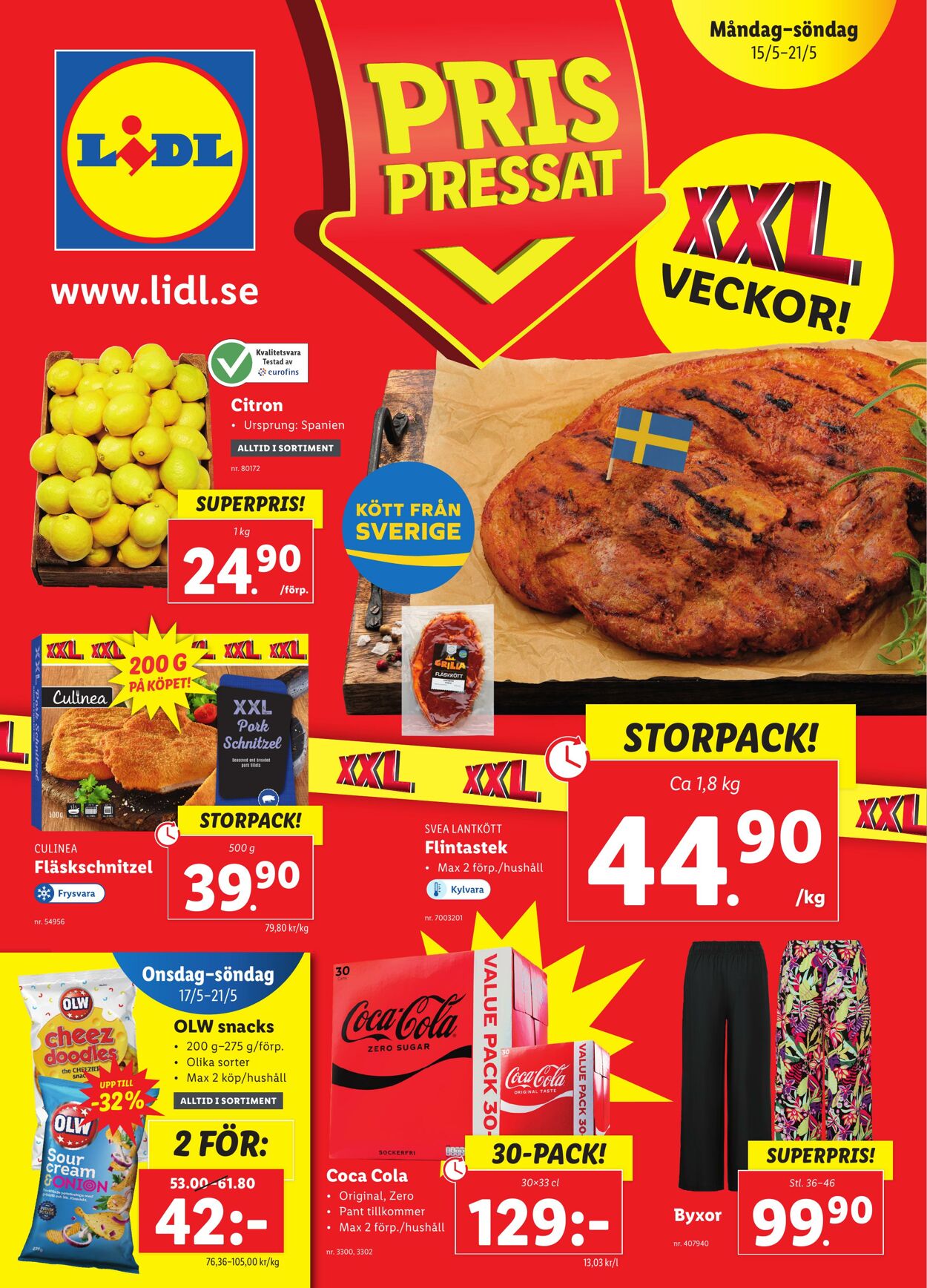 Erbjudanden Lidl 15.05.2023 - 21.05.2023