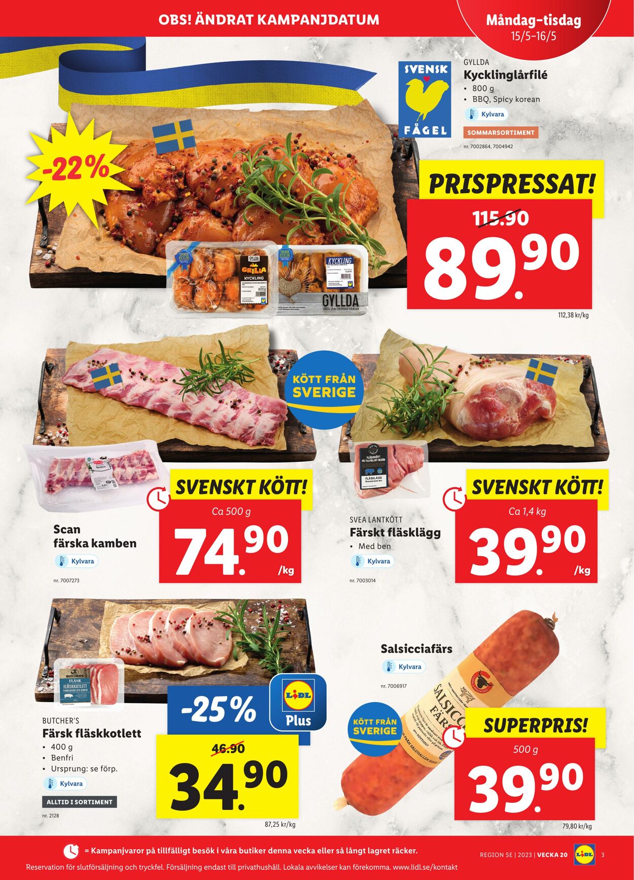 Erbjudanden Lidl 15.05.2023 - 21.05.2023