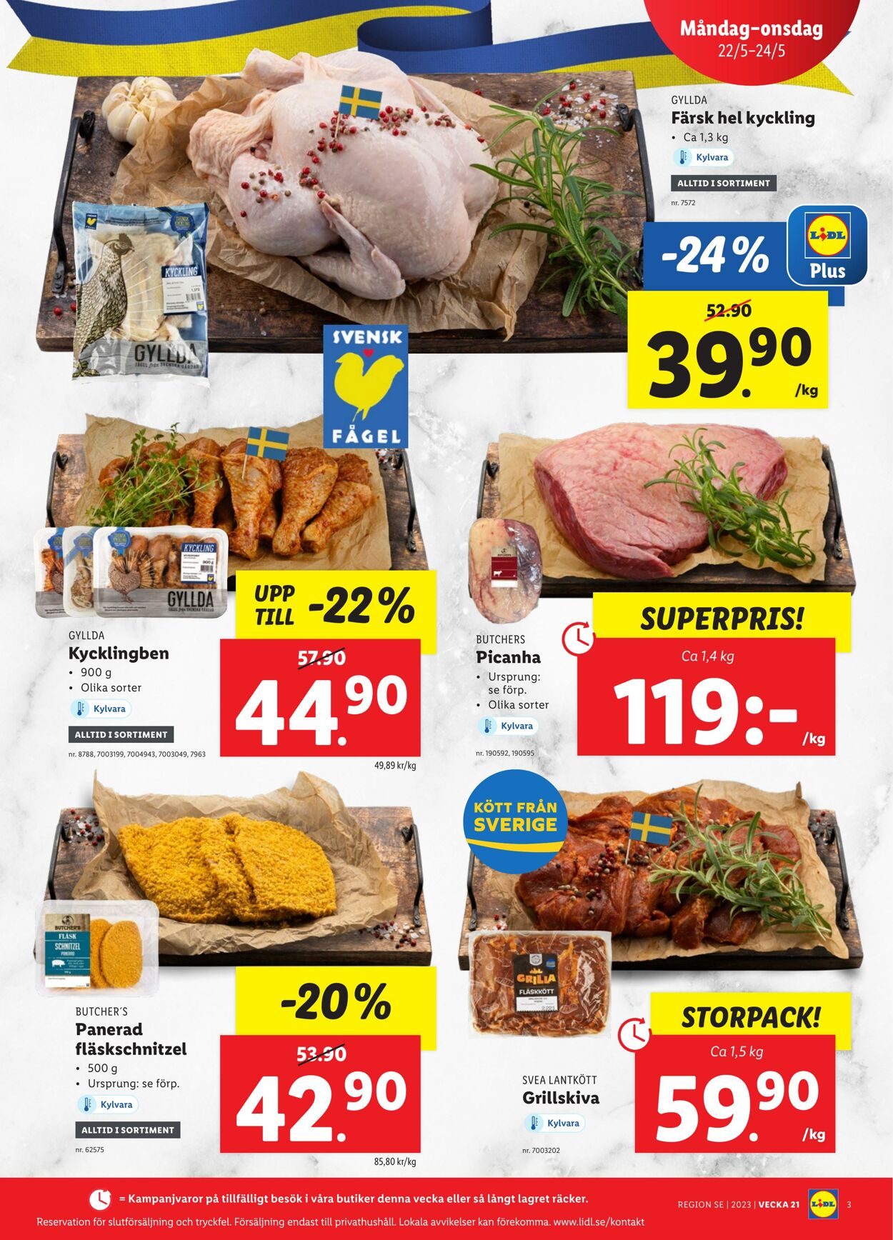 Erbjudanden Lidl 22.05.2023 - 28.05.2023