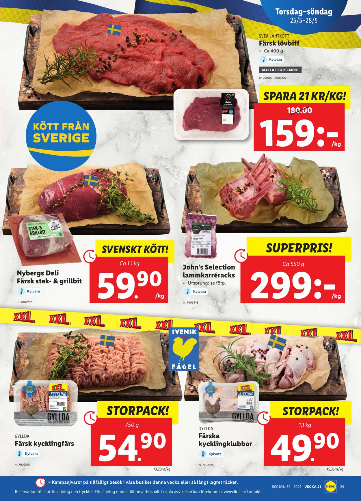 Erbjudanden Lidl 22.05.2023 - 28.05.2023