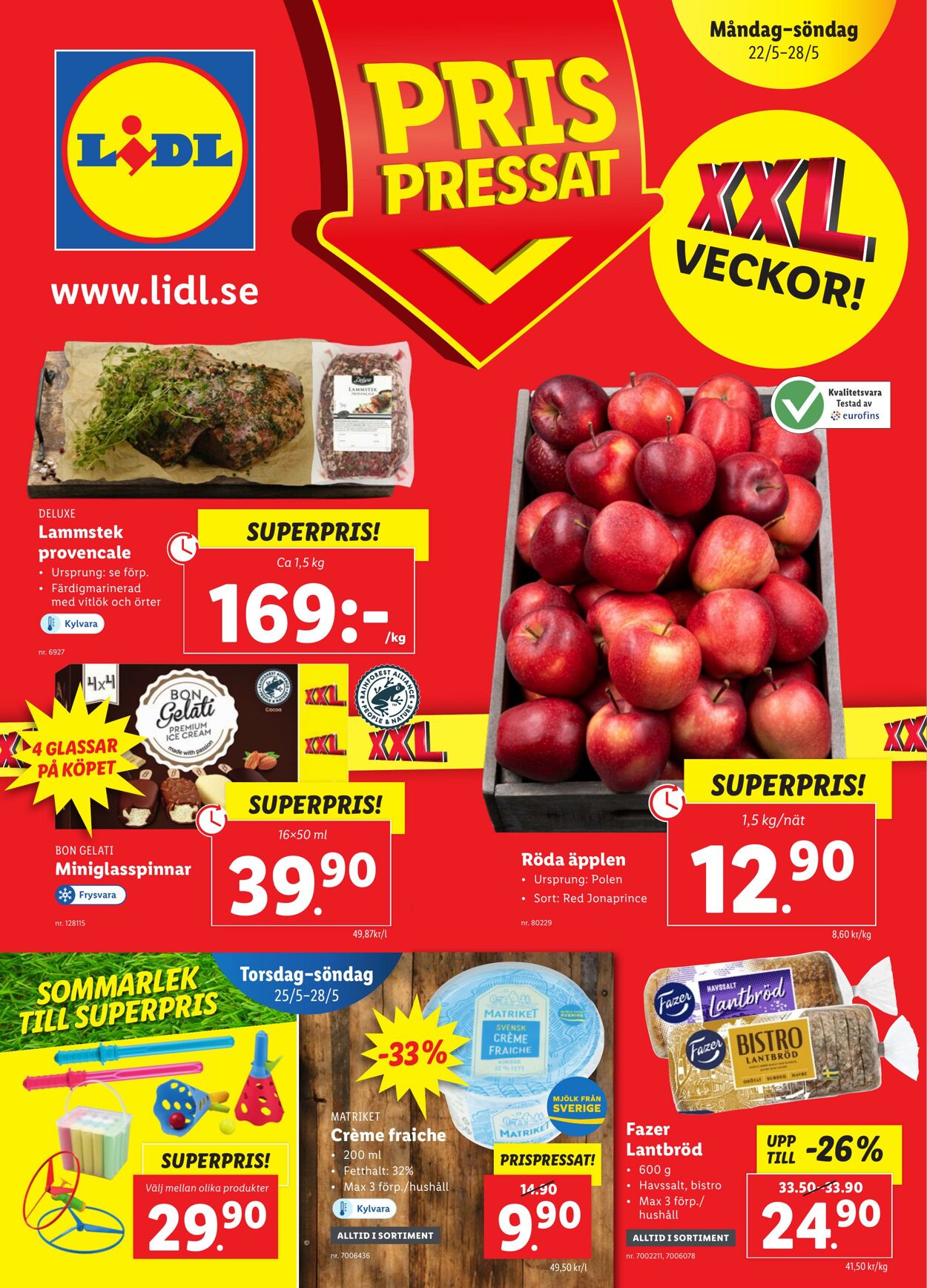 Erbjudanden Lidl 22.05.2023 - 28.05.2023