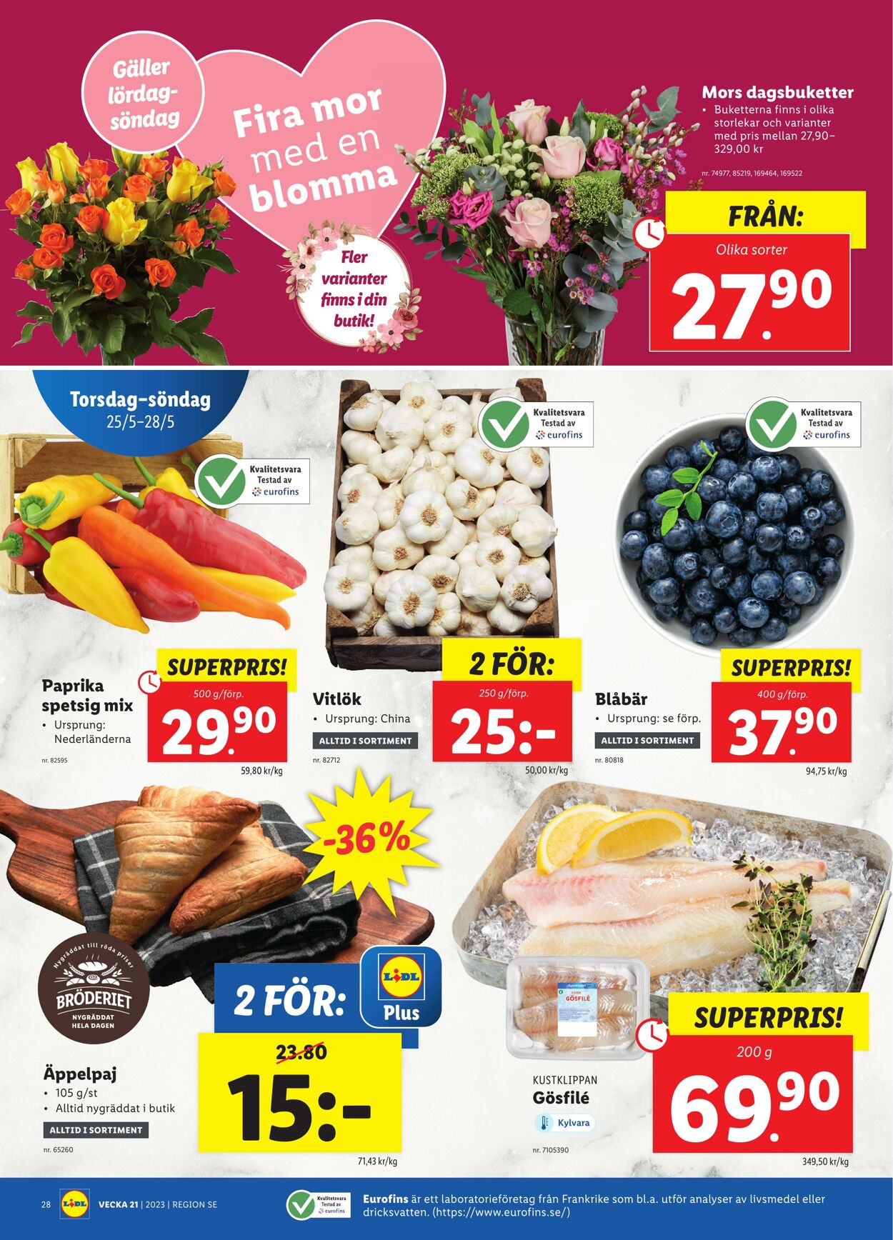 Erbjudanden Lidl 22.05.2023 - 28.05.2023