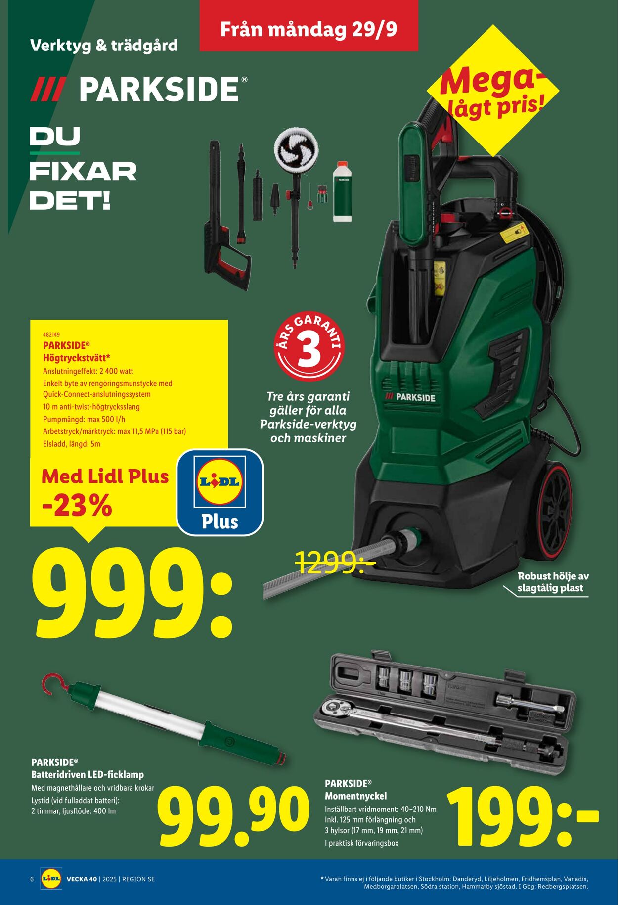 Erbjudanden Lidl 11.09.2025 - 12.10.2025