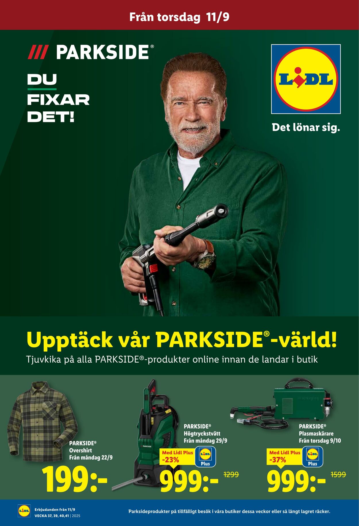 Erbjudanden Lidl 11.09.2025 - 12.10.2025