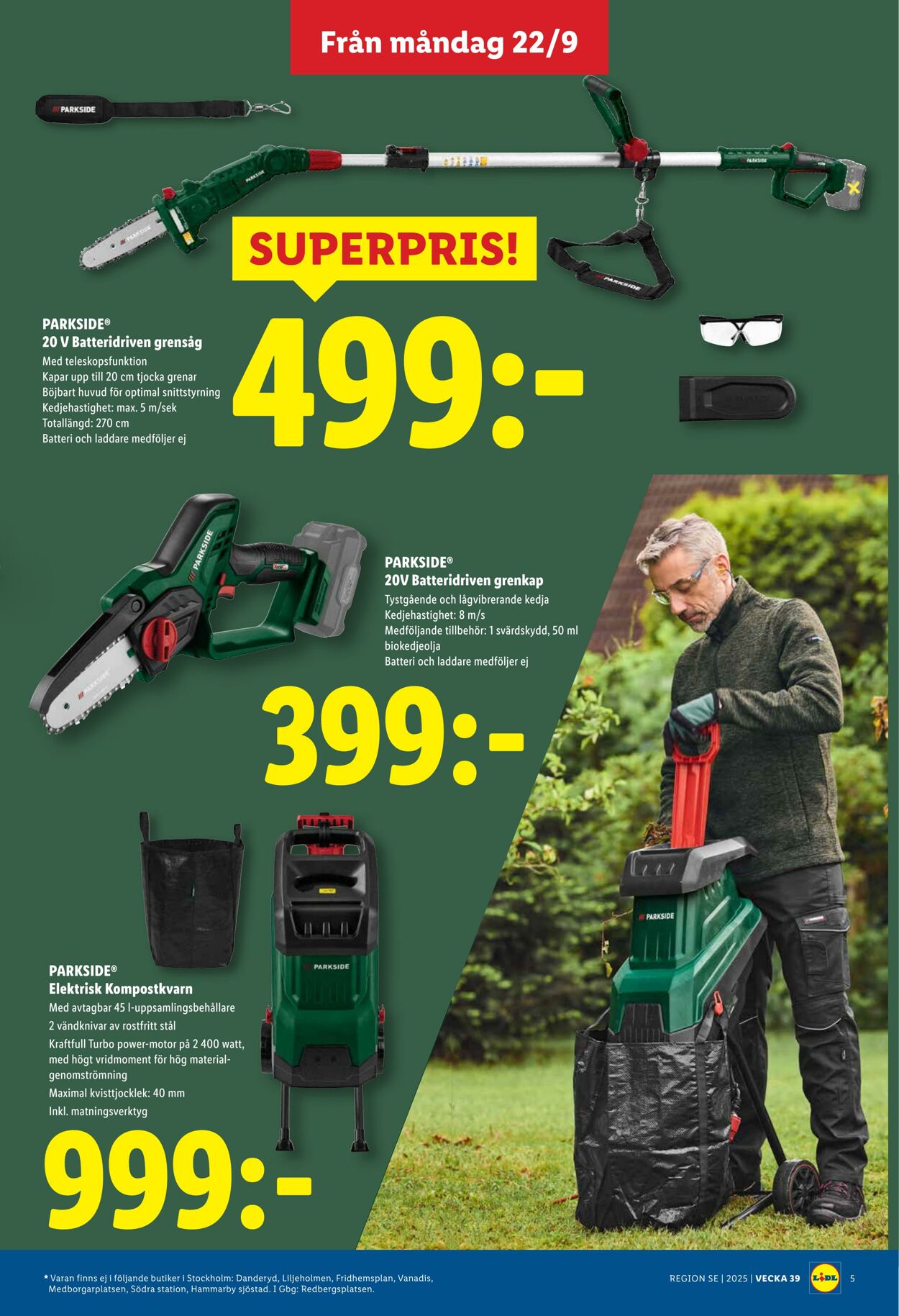 Erbjudanden Lidl 11.09.2025 - 12.10.2025
