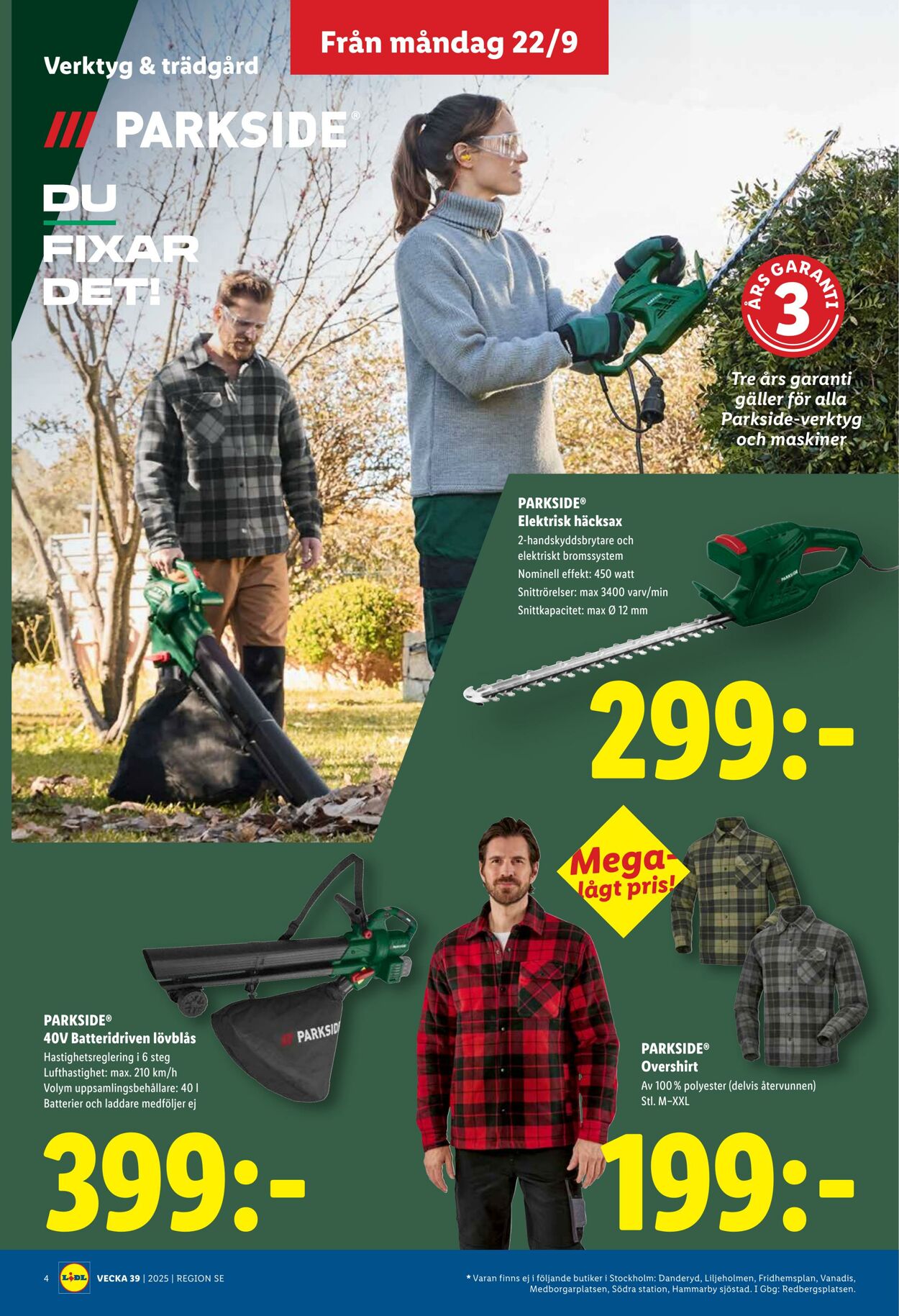 Erbjudanden Lidl 11.09.2025 - 12.10.2025