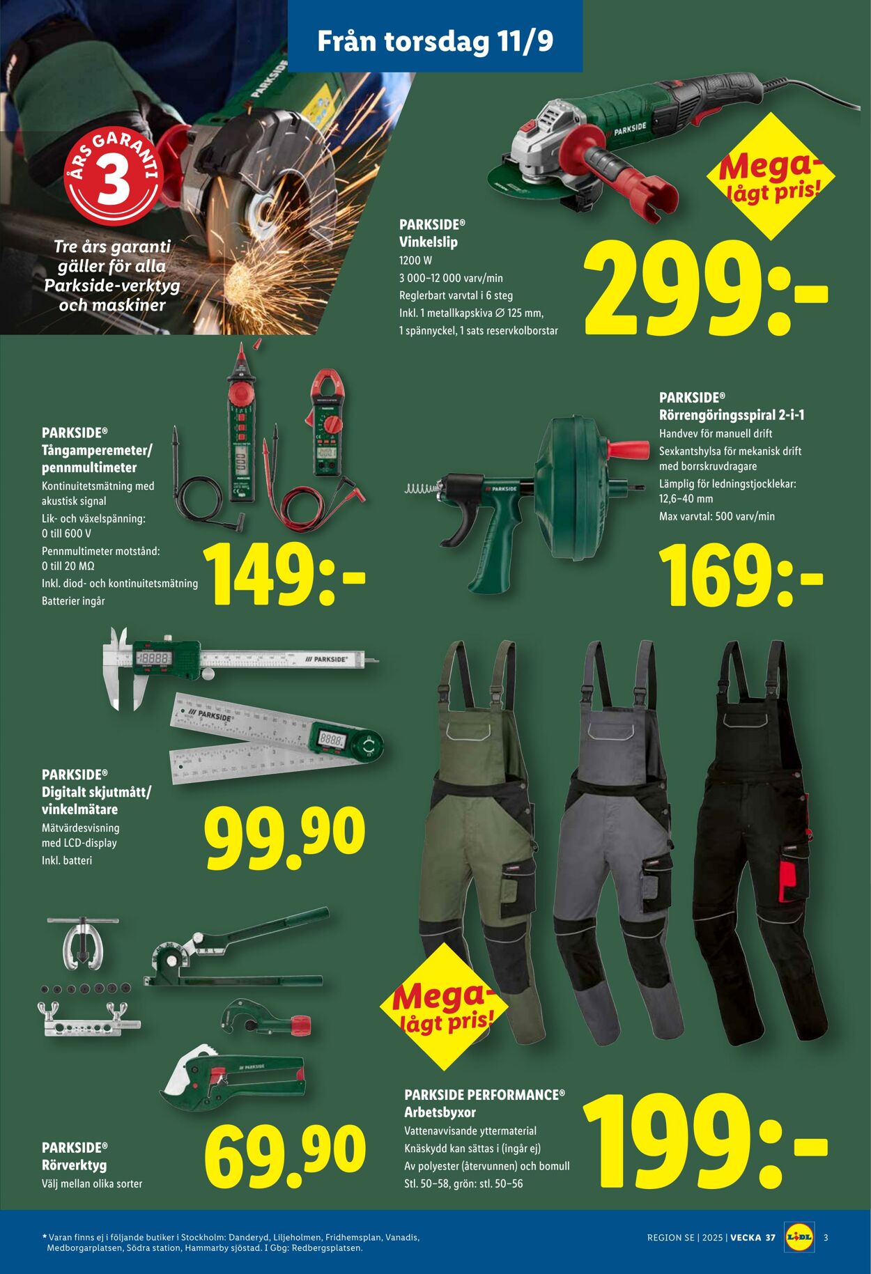 Erbjudanden Lidl 11.09.2025 - 12.10.2025