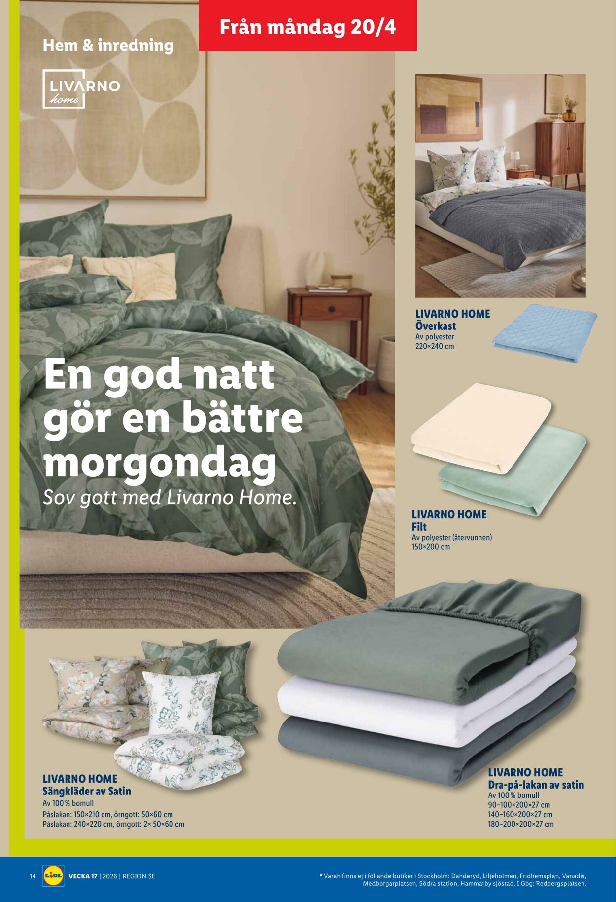 Erbjudanden Lidl 12.03.2026 - 26.04.2026